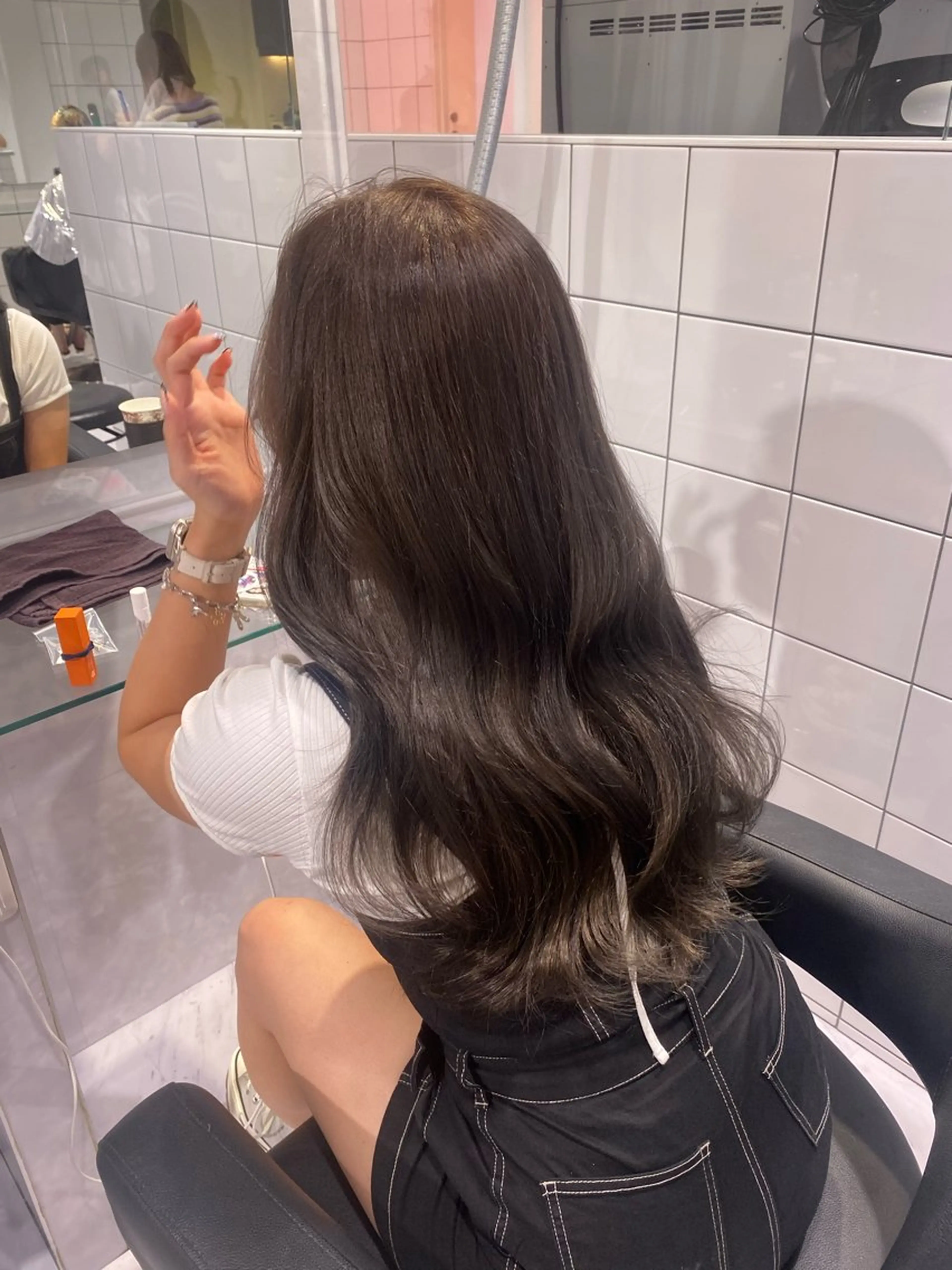 ロング カラー 韓国艶カラー🇰🇷 DISCO💙のヘアスタイル