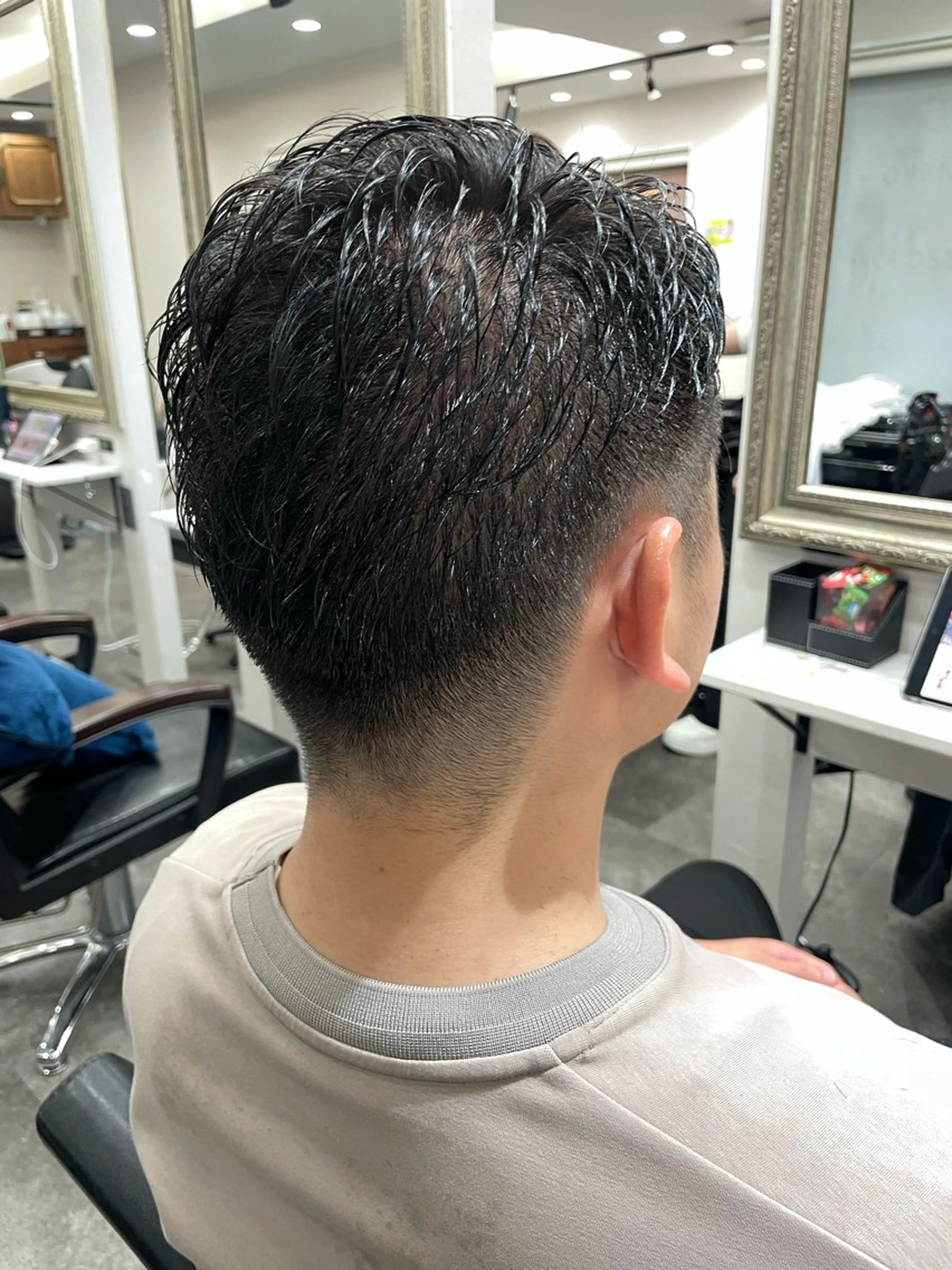 メンズ カット 五十嵐 満梨奈のヘアスタイル