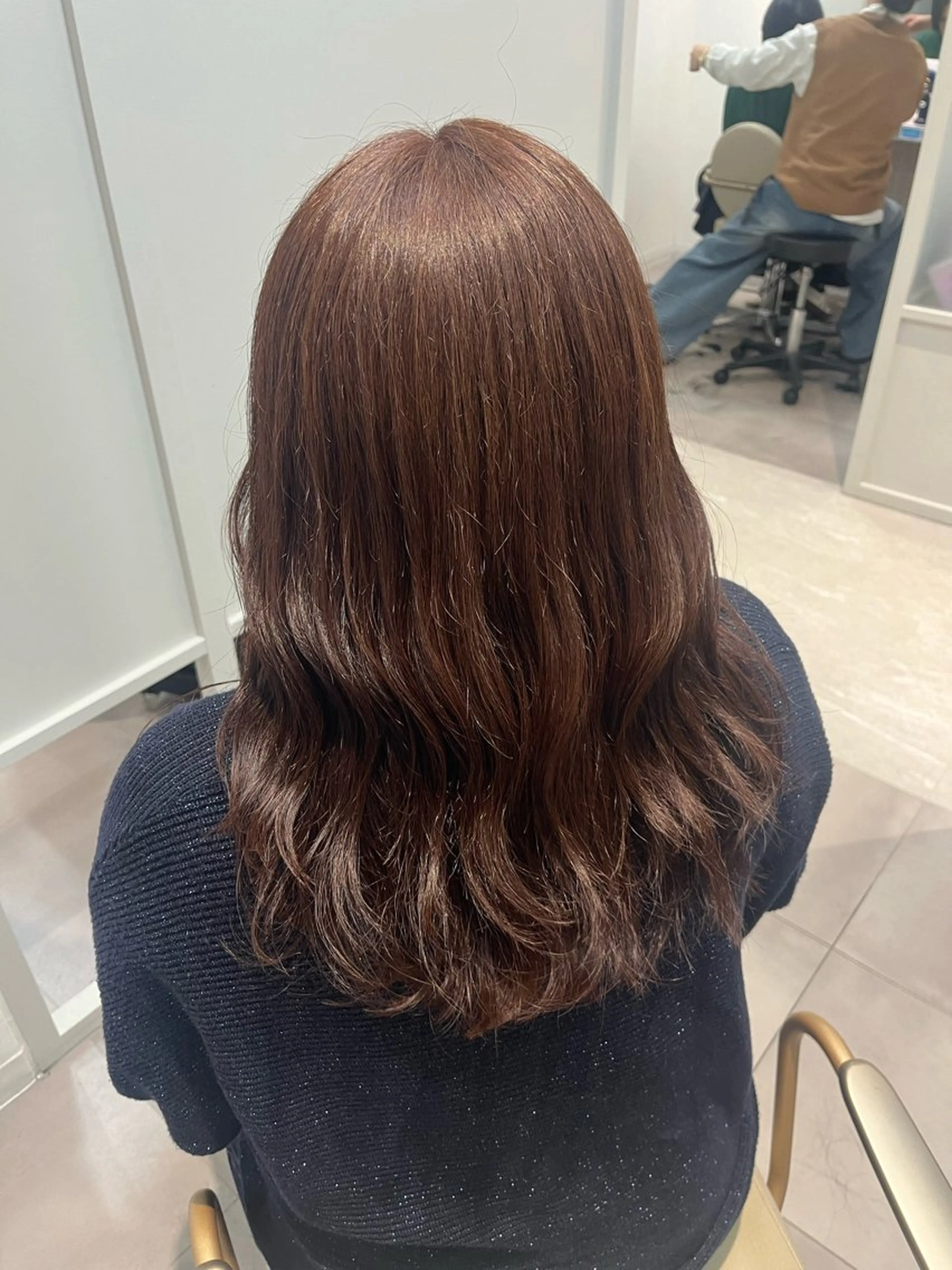 ロング カラー みう/仙台/暖色/ 艶髪/顔周りカット/のヘアスタイル