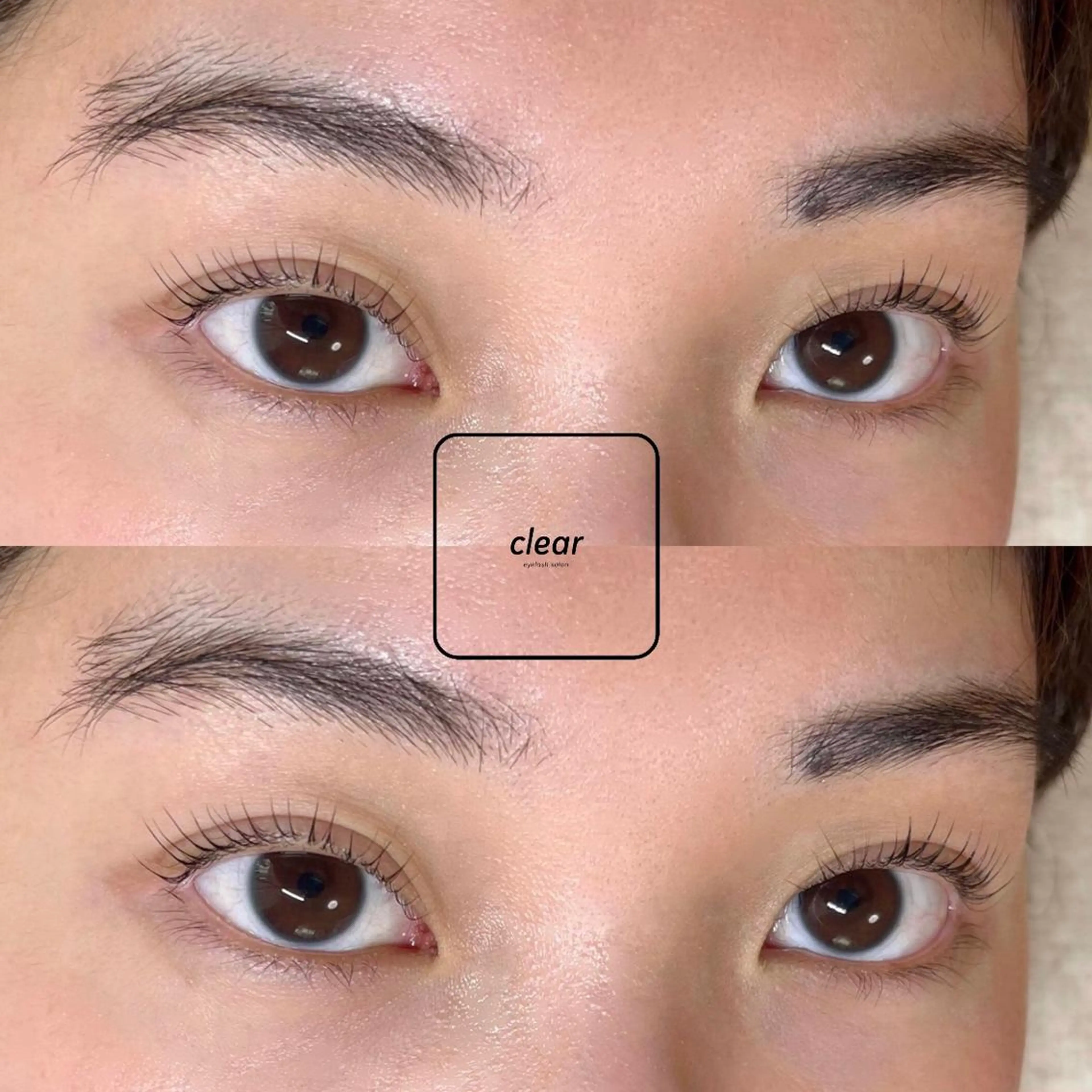 マツエク・マツパ 一重×まつ毛パーマ マツパ eyelash clear池袋のマツエク・マツパデザイン