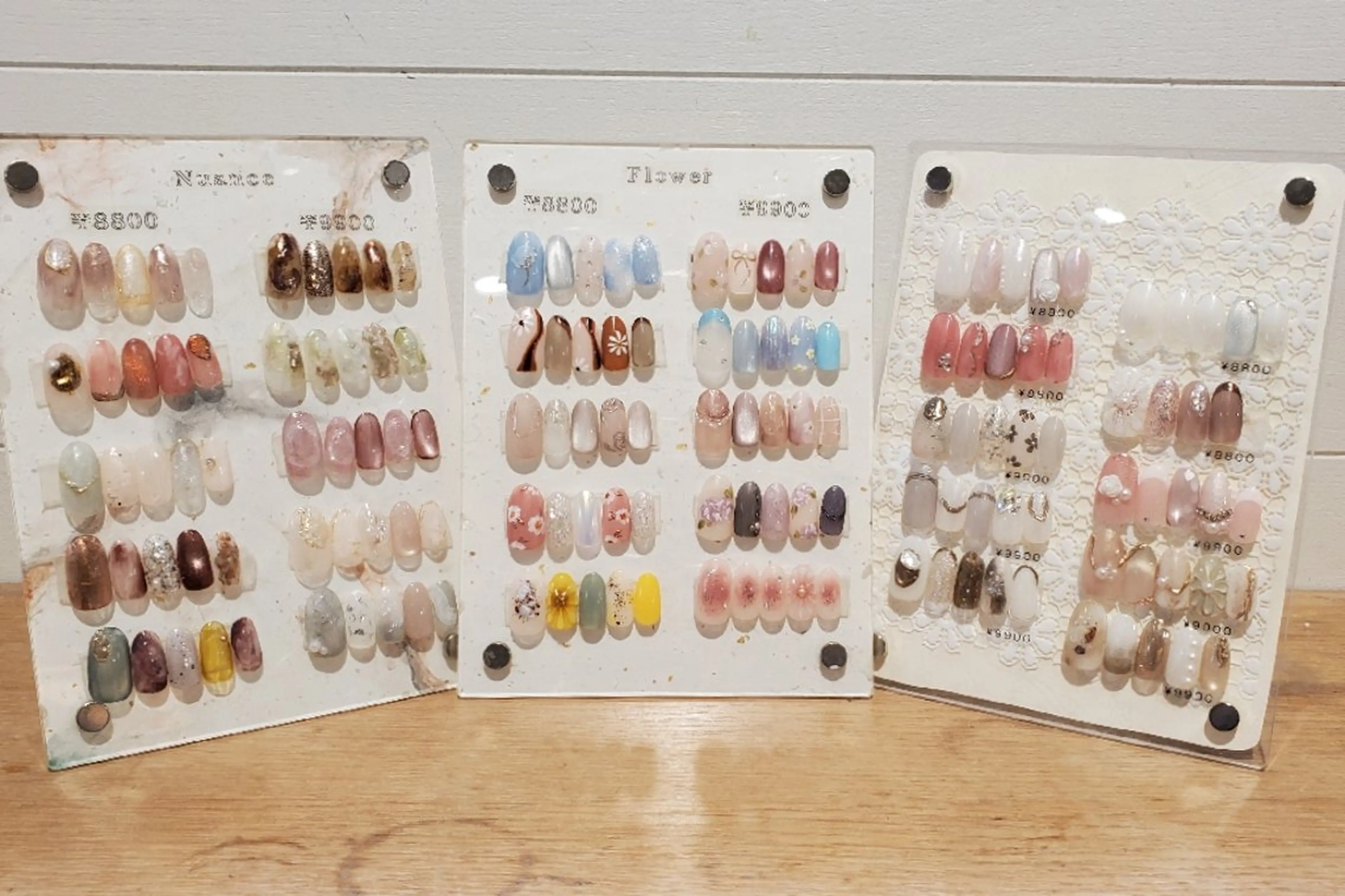 *ご来店2回目の方まで! ご新規様オフ無料* ꙳⋆ニュアンス·フラワー·ウェディング定額デザインの写真