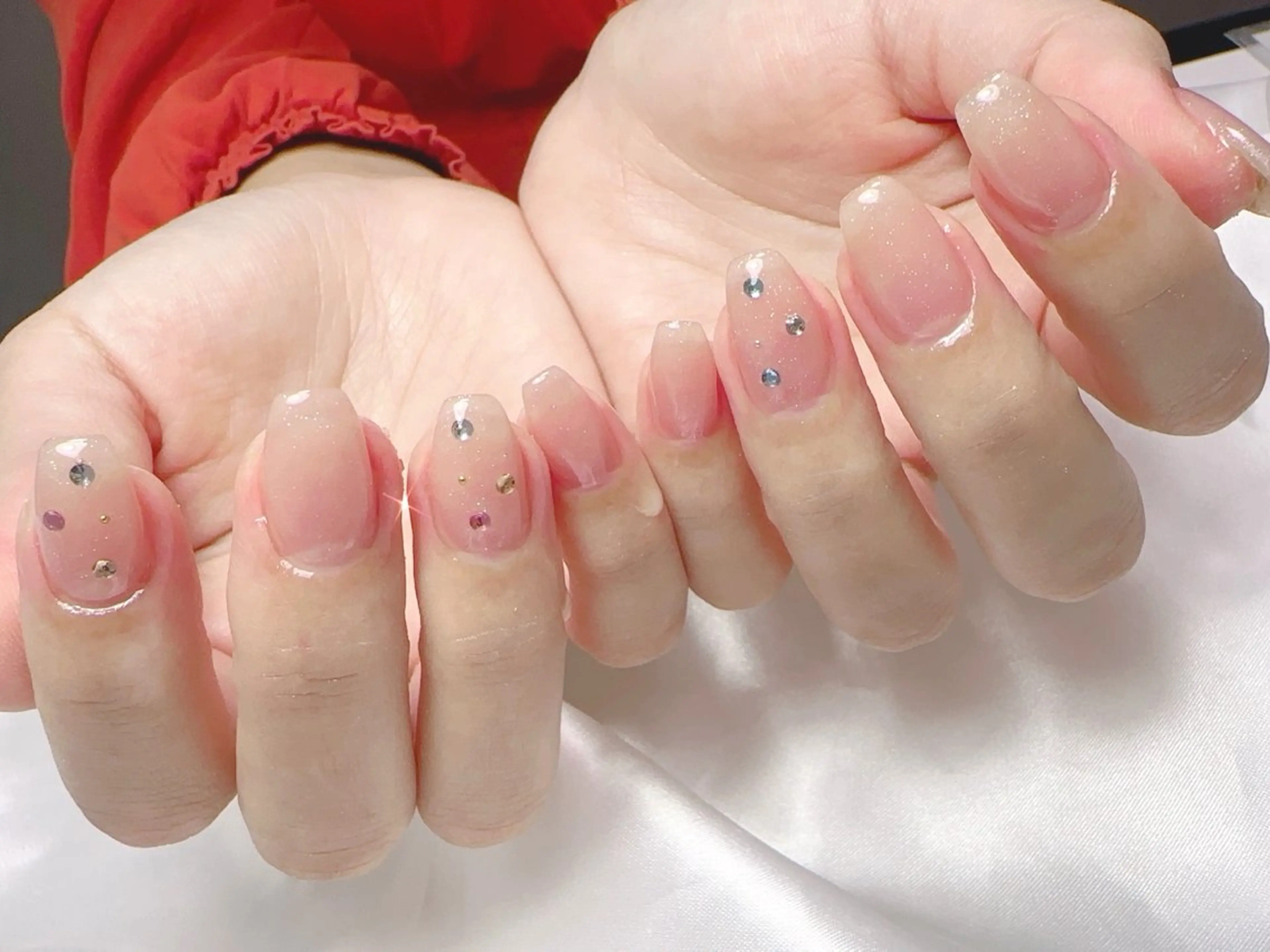 ネイル ハンドネイル Cherie PINKのネイルデザイン