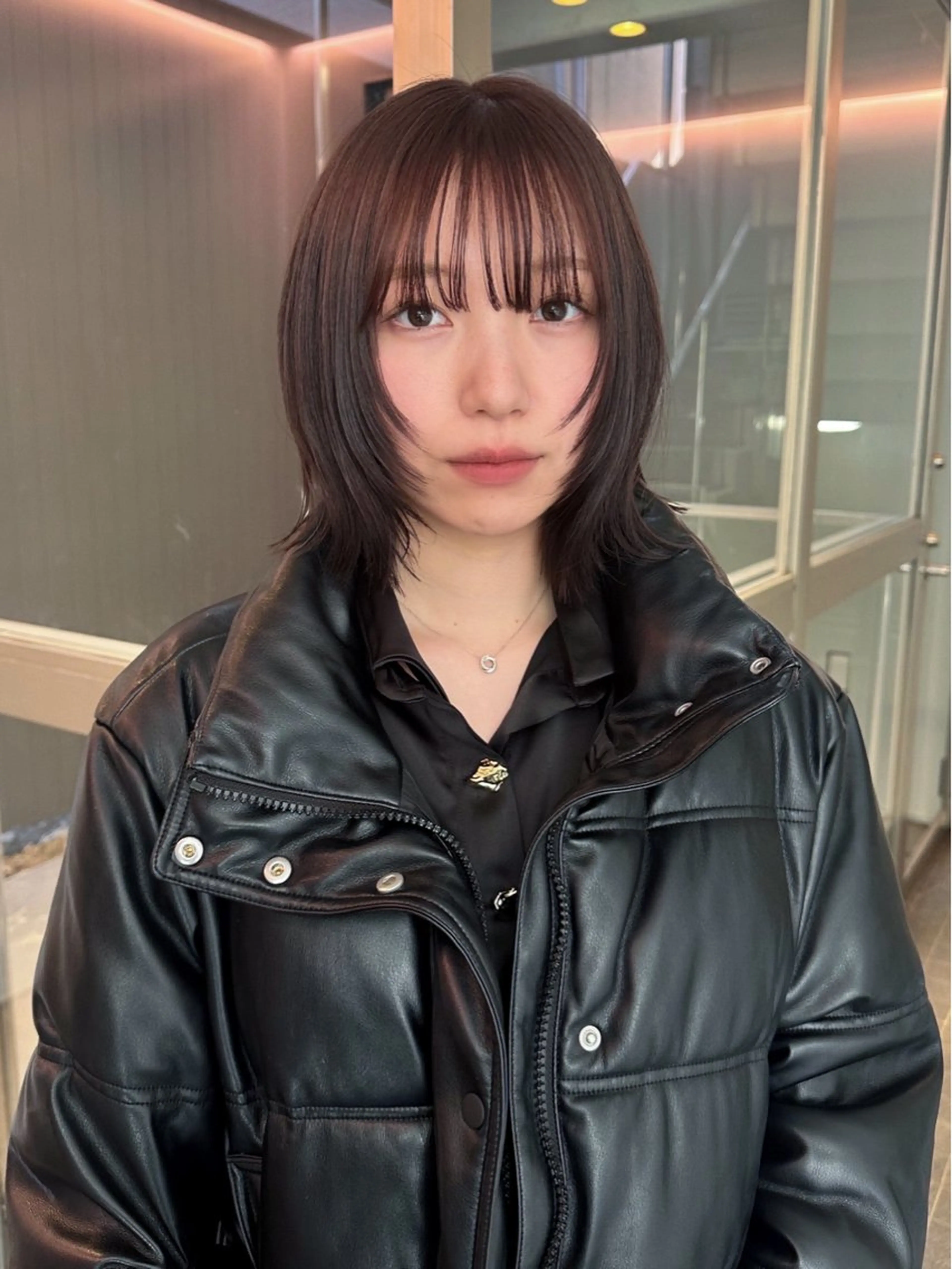 ミディアム ボブ/似合わせ レイヤーcocomoのヘアスタイル