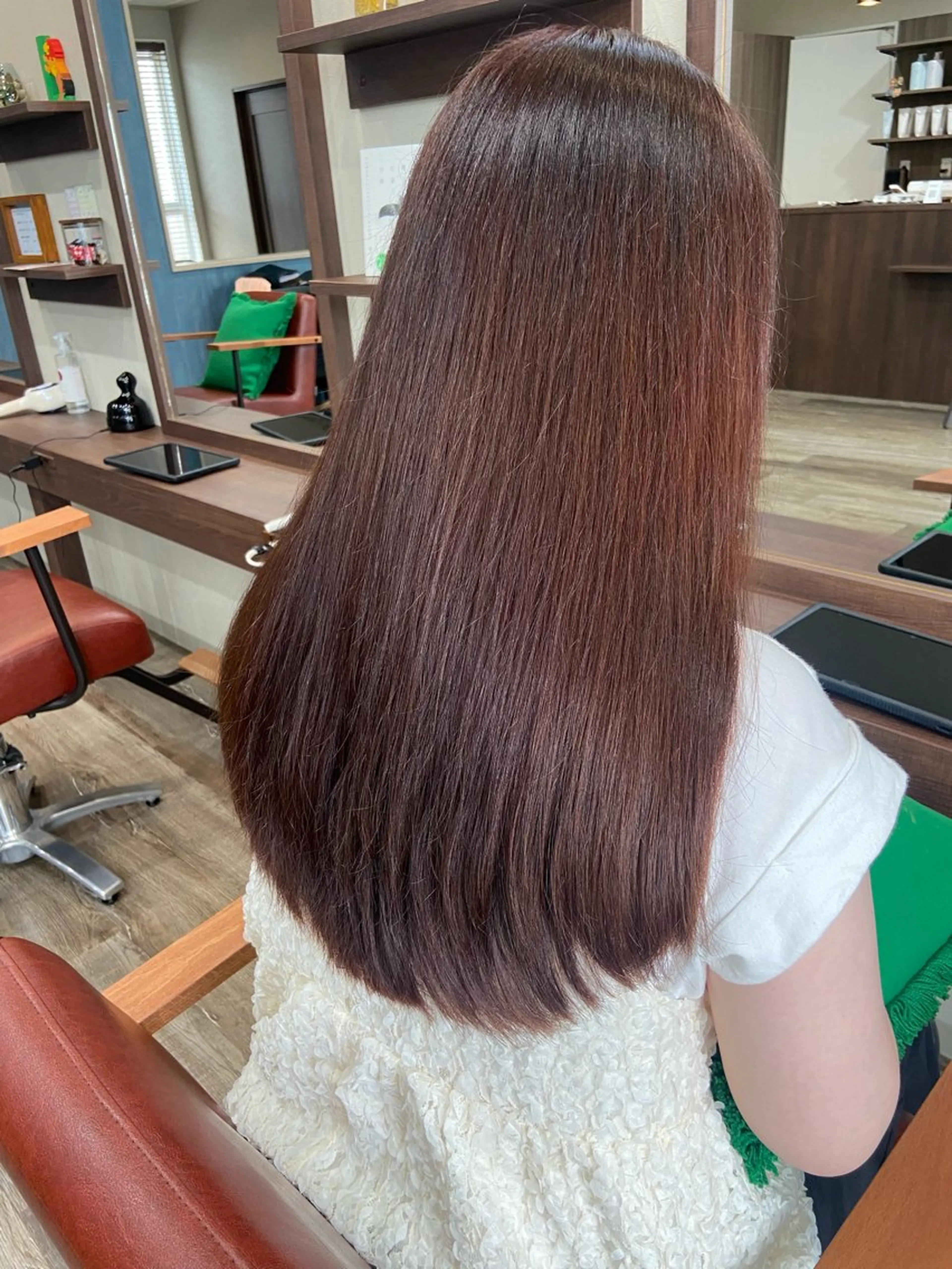 ロング Lepps れいなのヘアスタイル