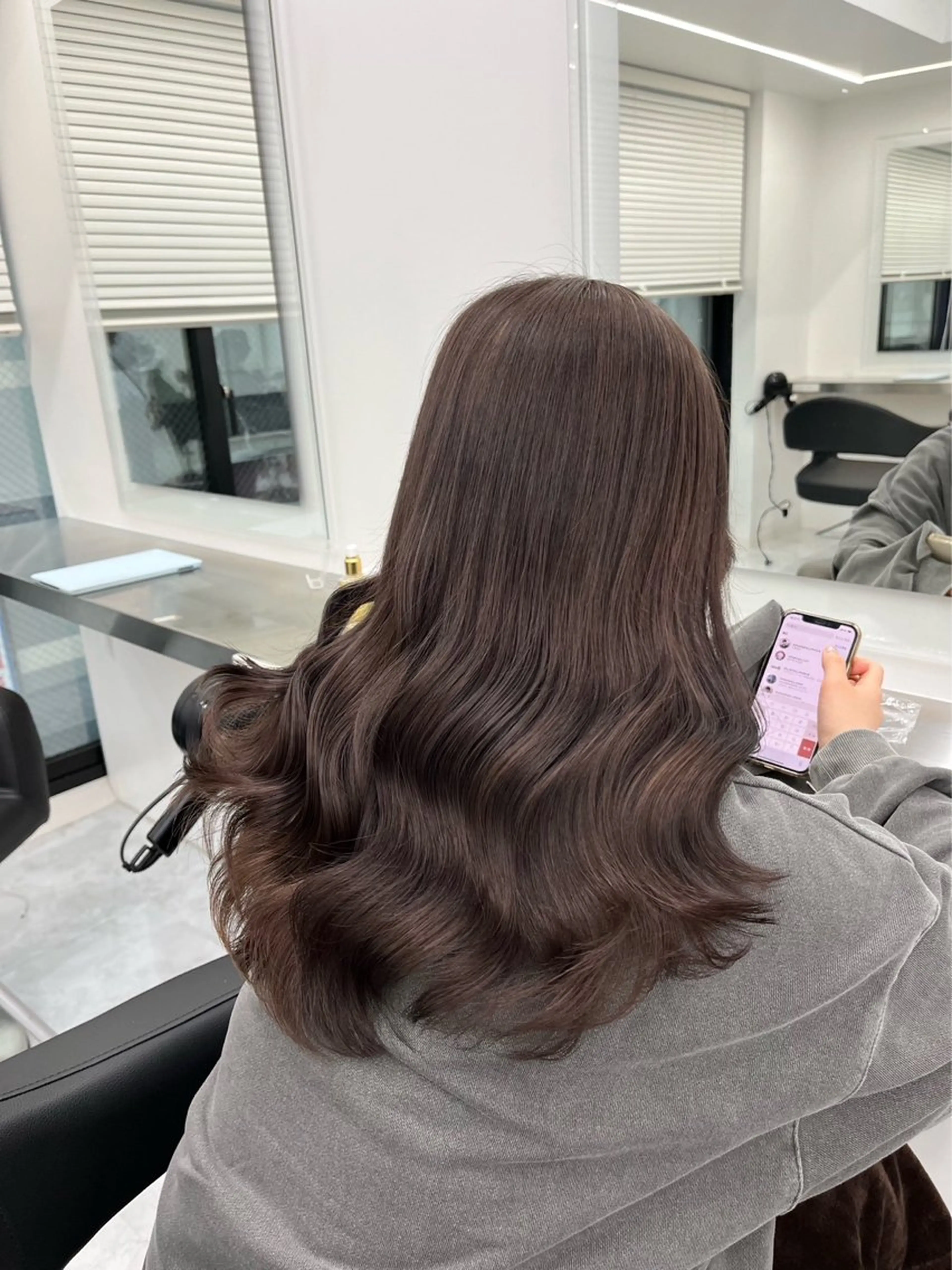 ロング カラー 表参道/透明感カラー /暗髪/ジュキヤのヘアスタイル