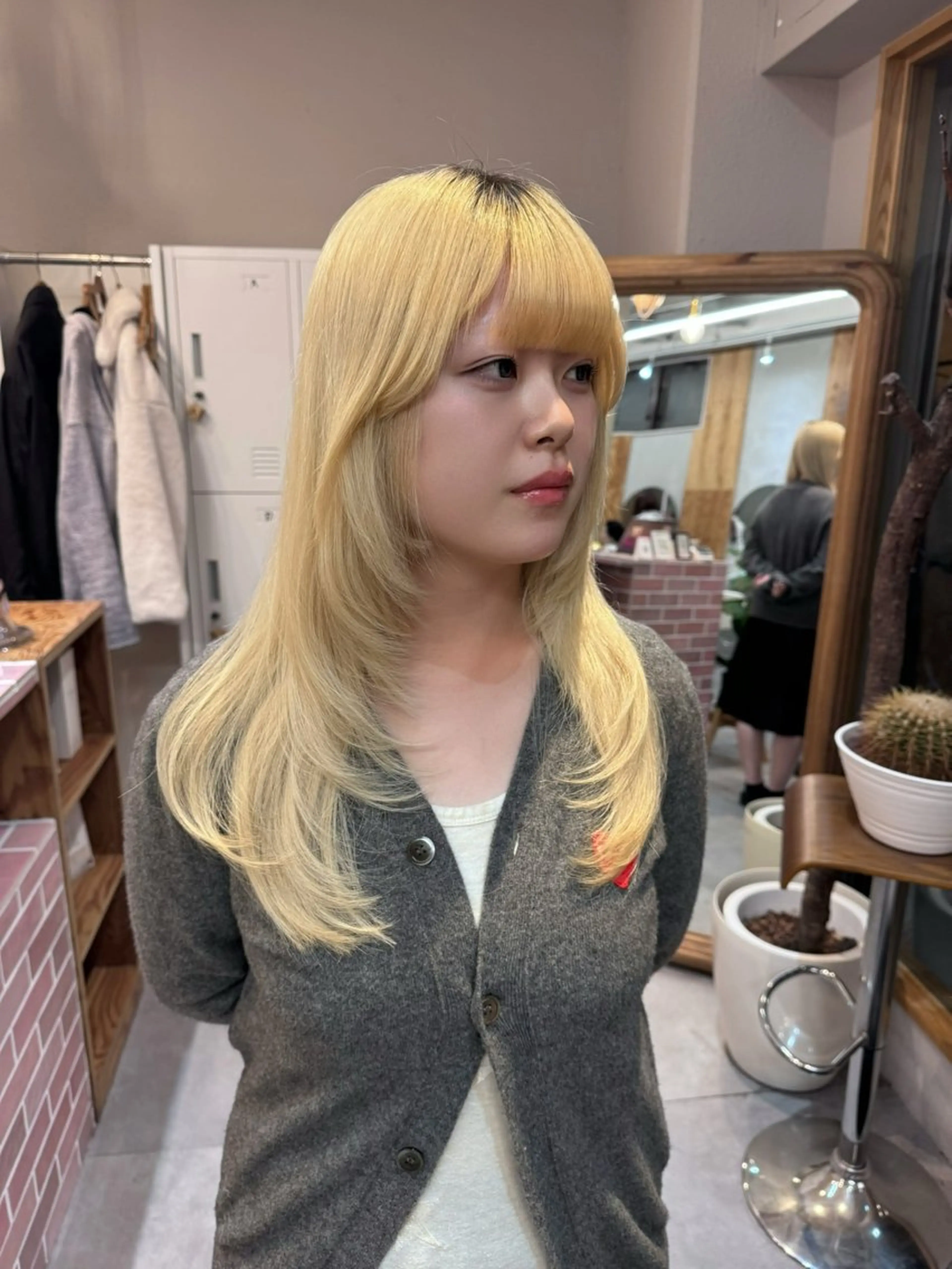 カット 🌙ヘーゼルベージュ レイヤーカット🌙のヘアスタイル