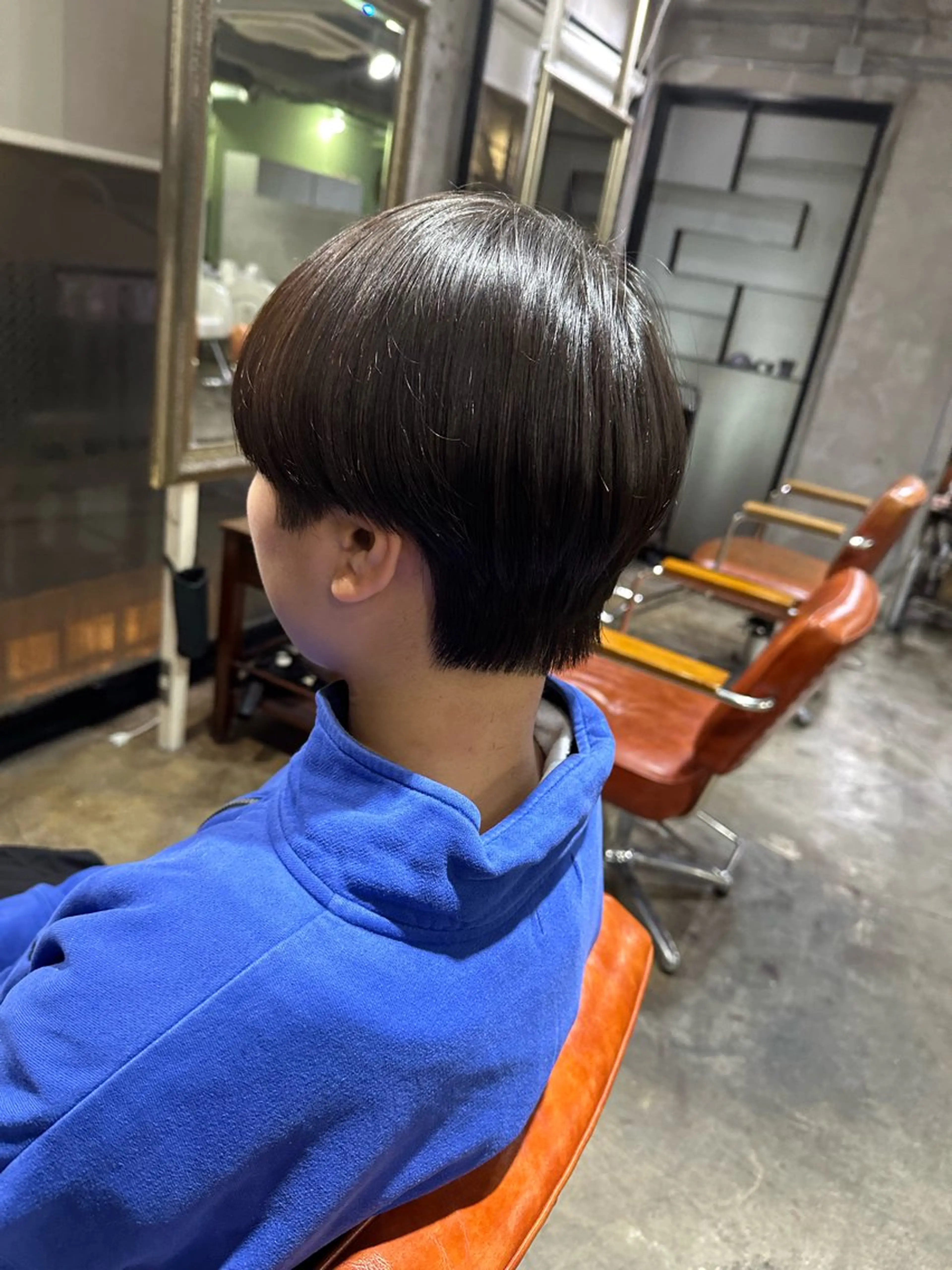 ショート 🔥コテ巻き風 ボブパーマ🔥のヘアスタイル