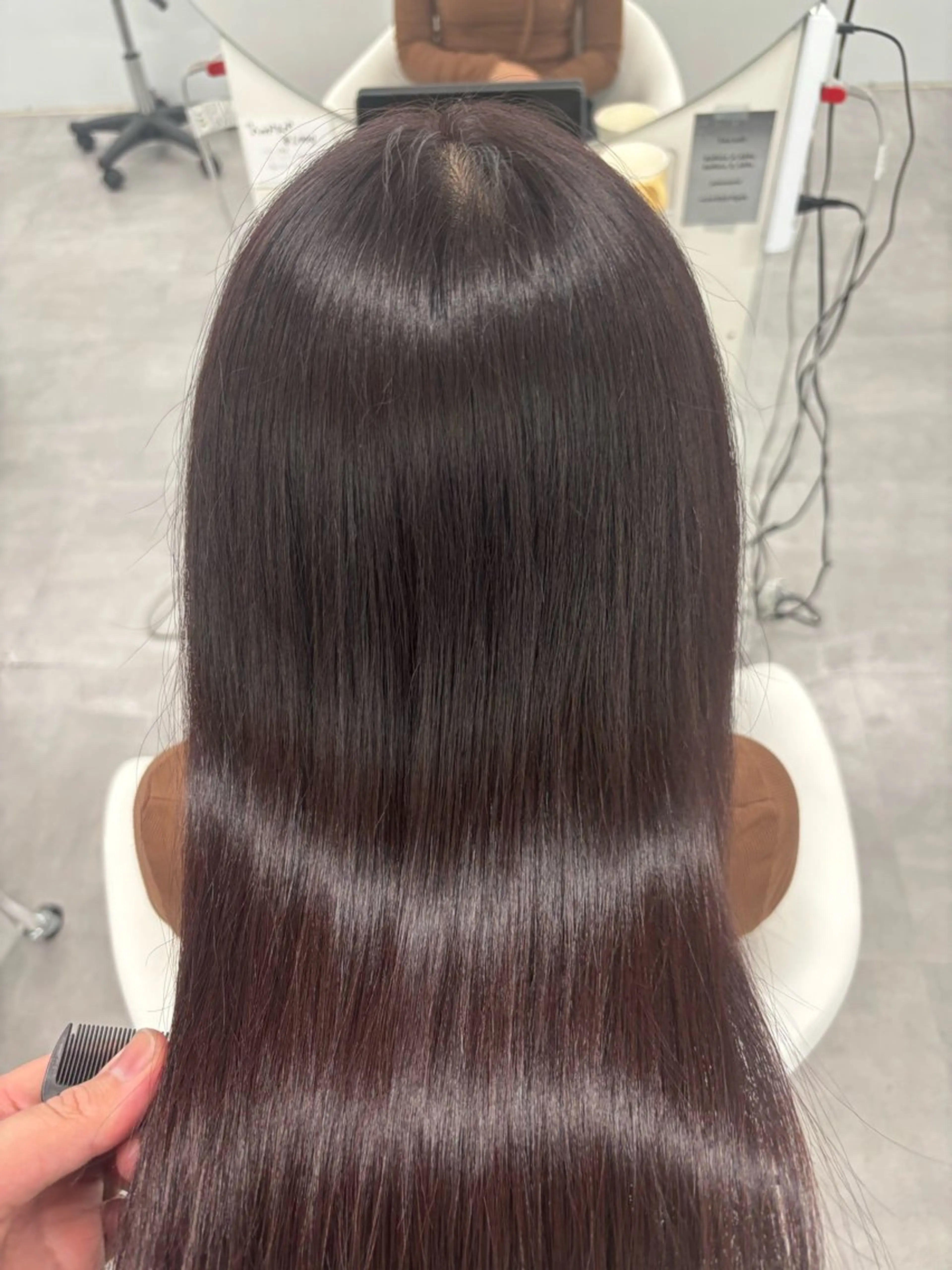 ロング カラー ロング ヘアカラー トリートメント door white hideのヘアスタイル