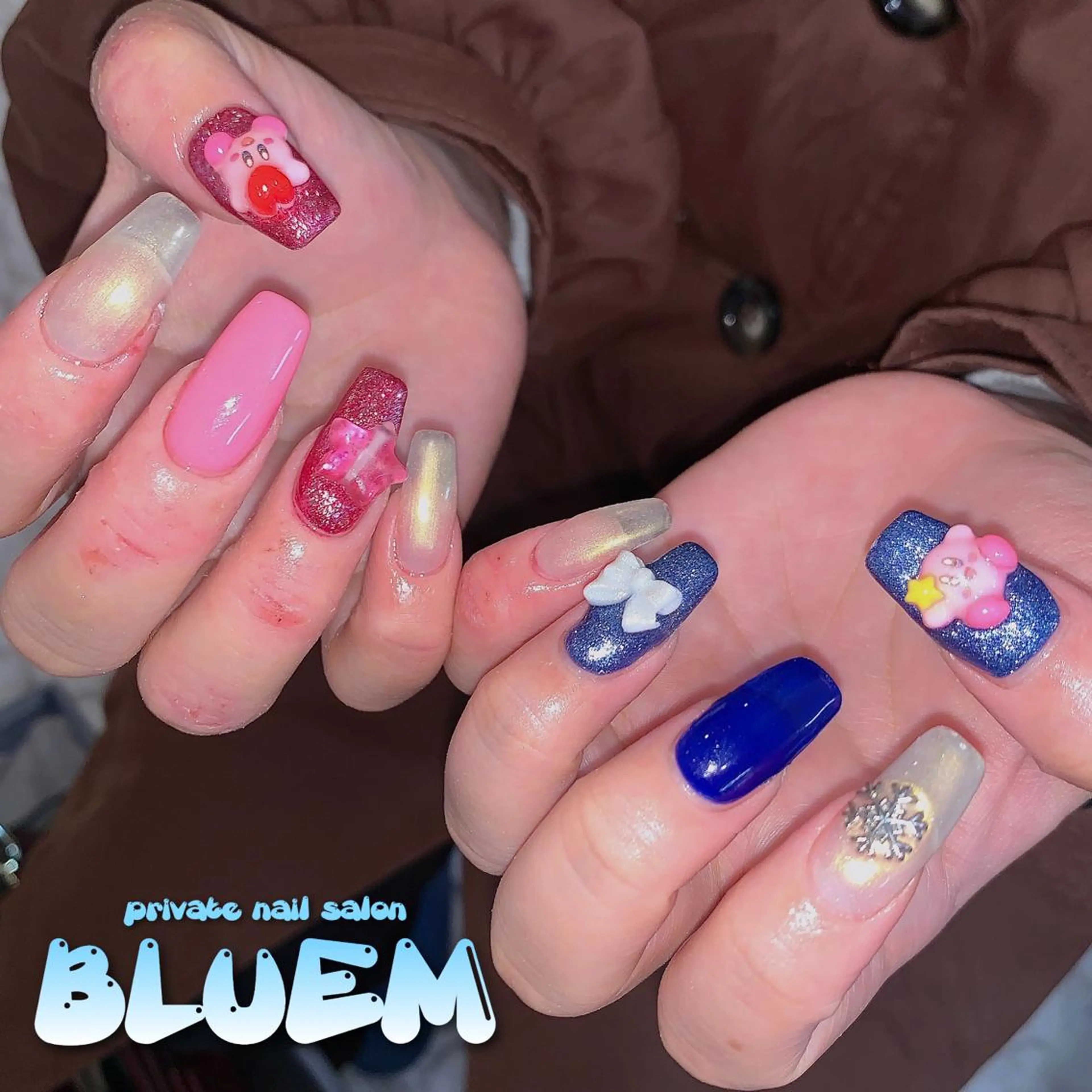 ネイル BLUEM なな🐶のネイルデザイン