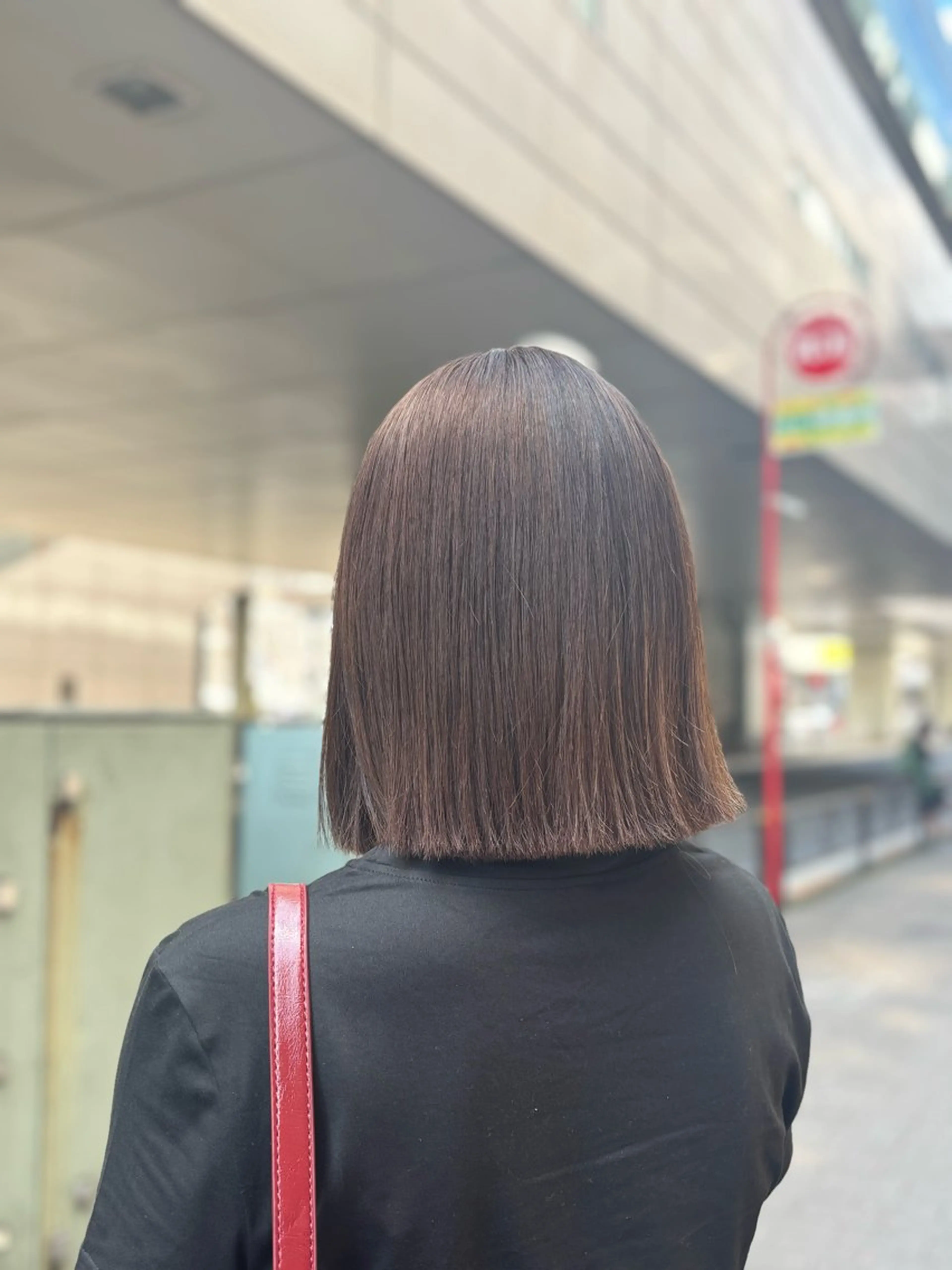 ミディアム カラー ヘアカラー 鈴木かのん/縮毛矯正 /ミニモ限定クーポンのヘアスタイル