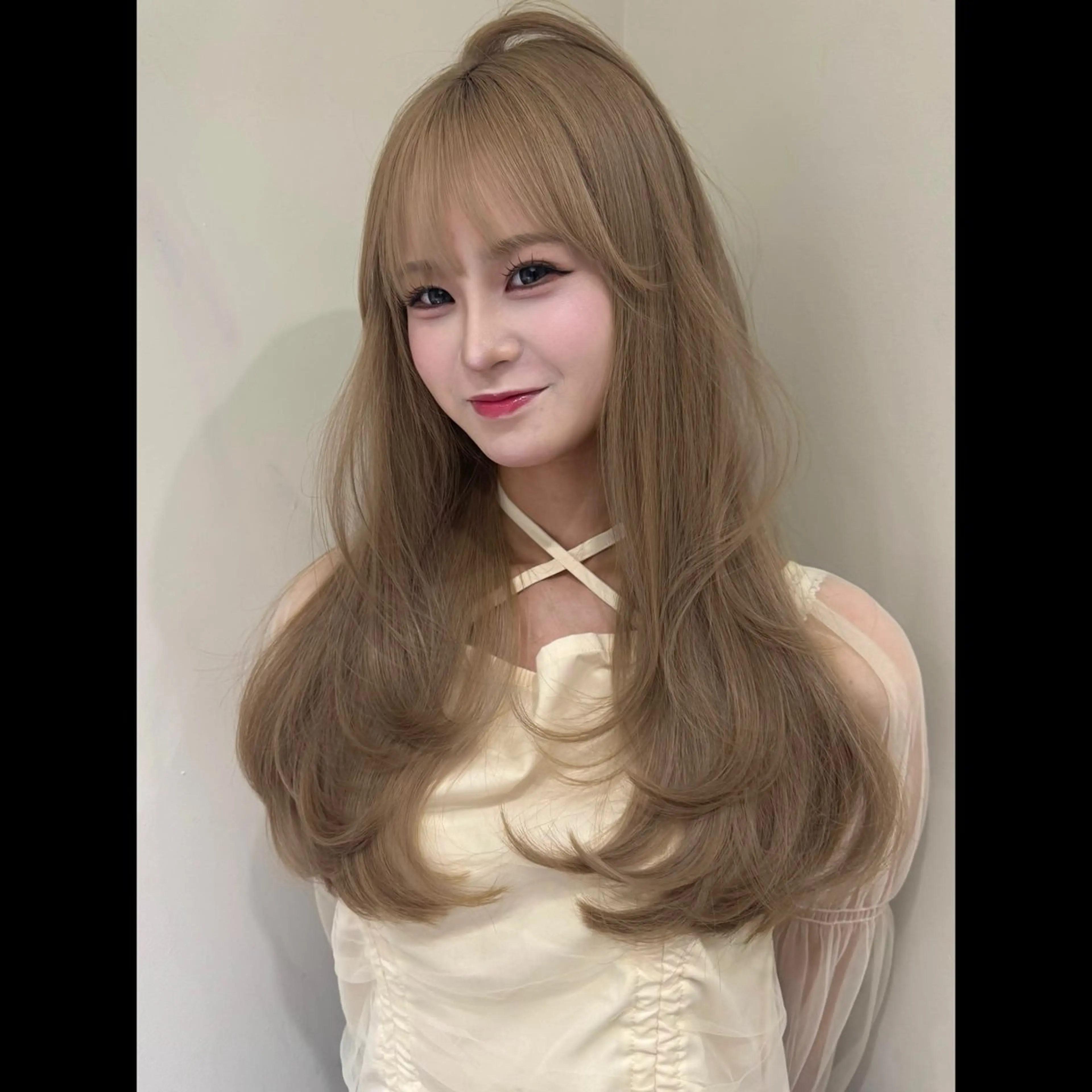 ロング 韓国レイヤー💋/ ワンホン/NANAのヘアスタイル