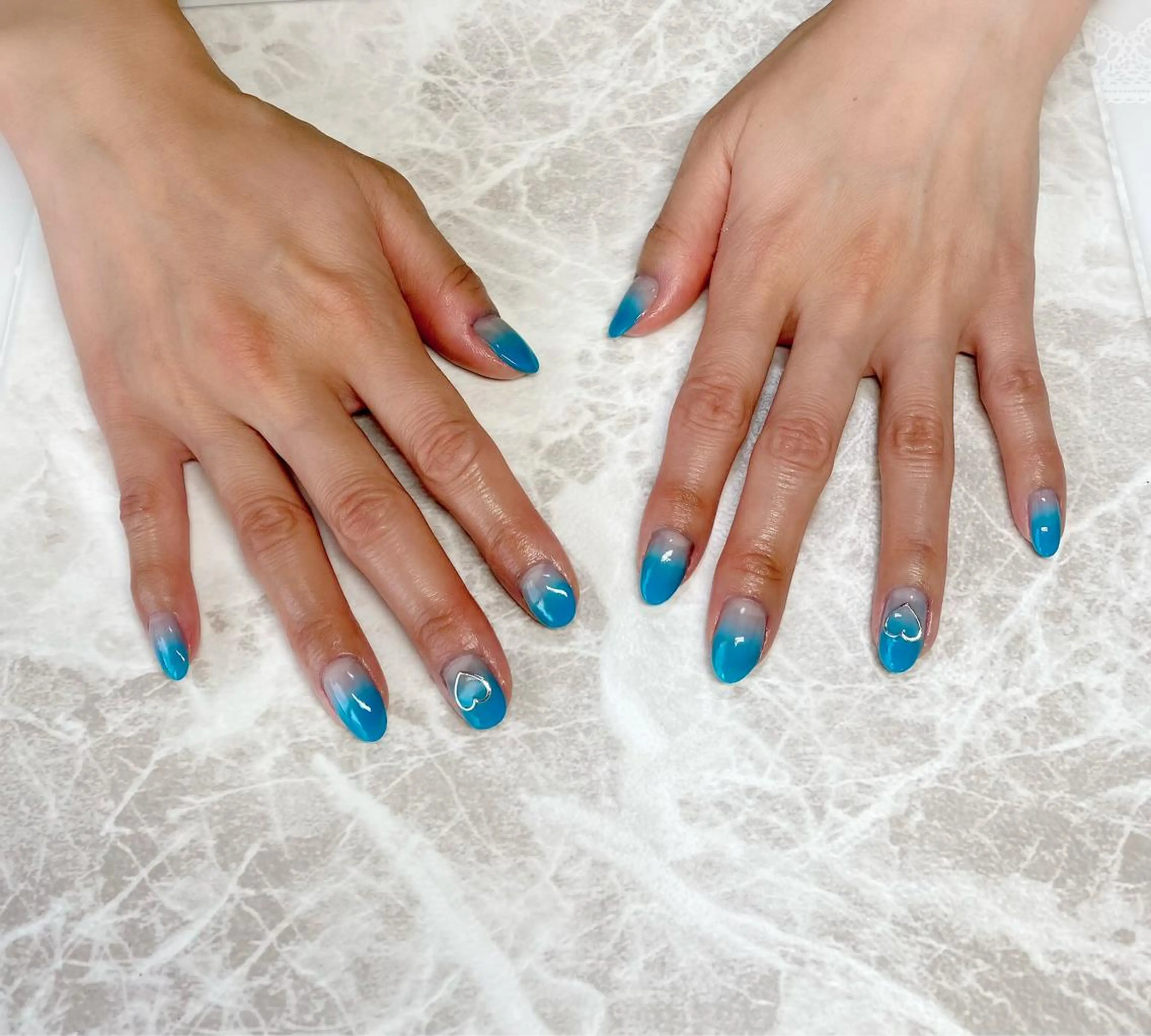 ネイル 長さ出し ハンドネイル ゆぴねいる yupinailのネイルデザイン