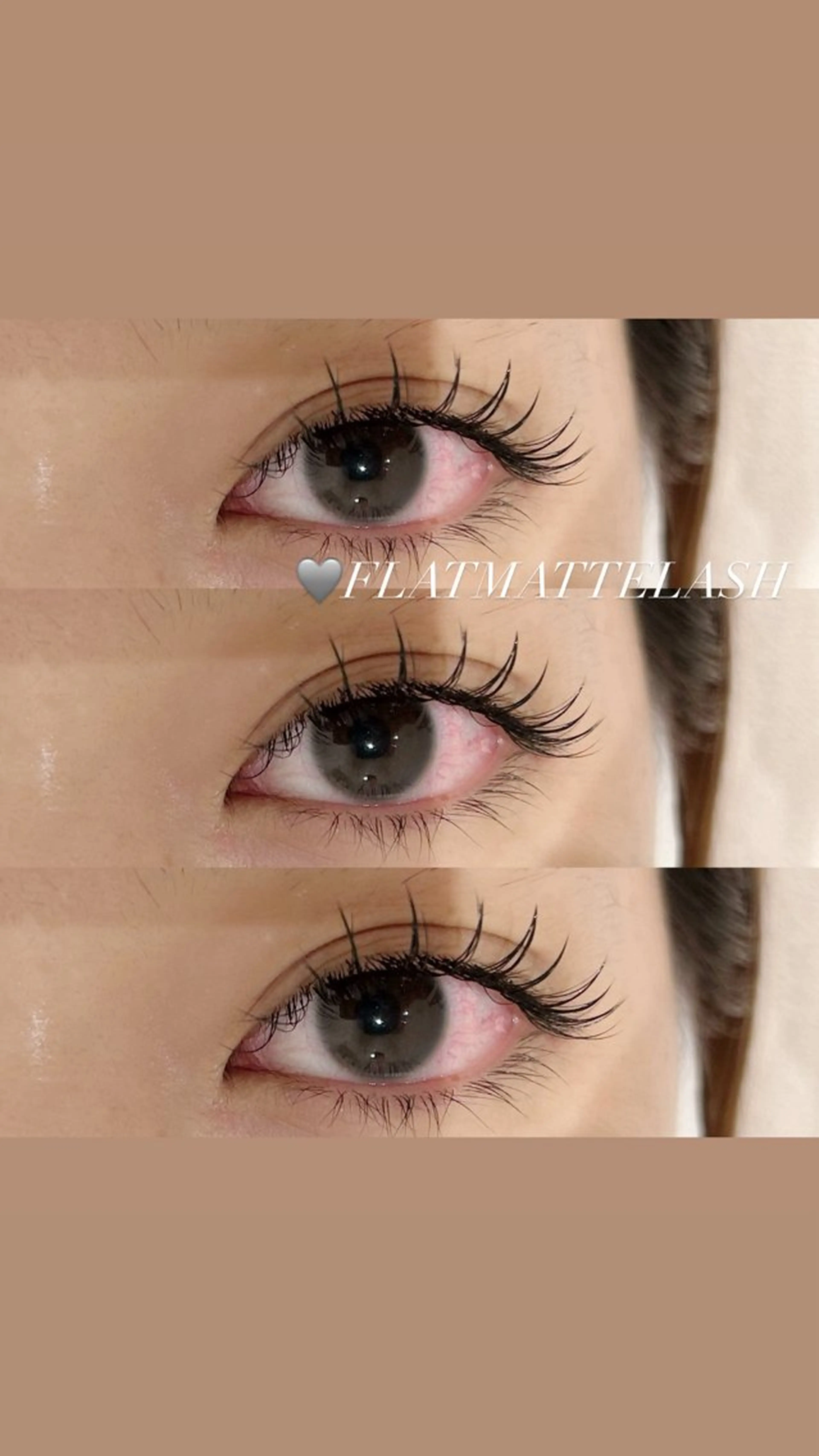 マツエク・マツパ フラットラッシュ マツエク Jouir miyuuのマツエク・マツパデザイン