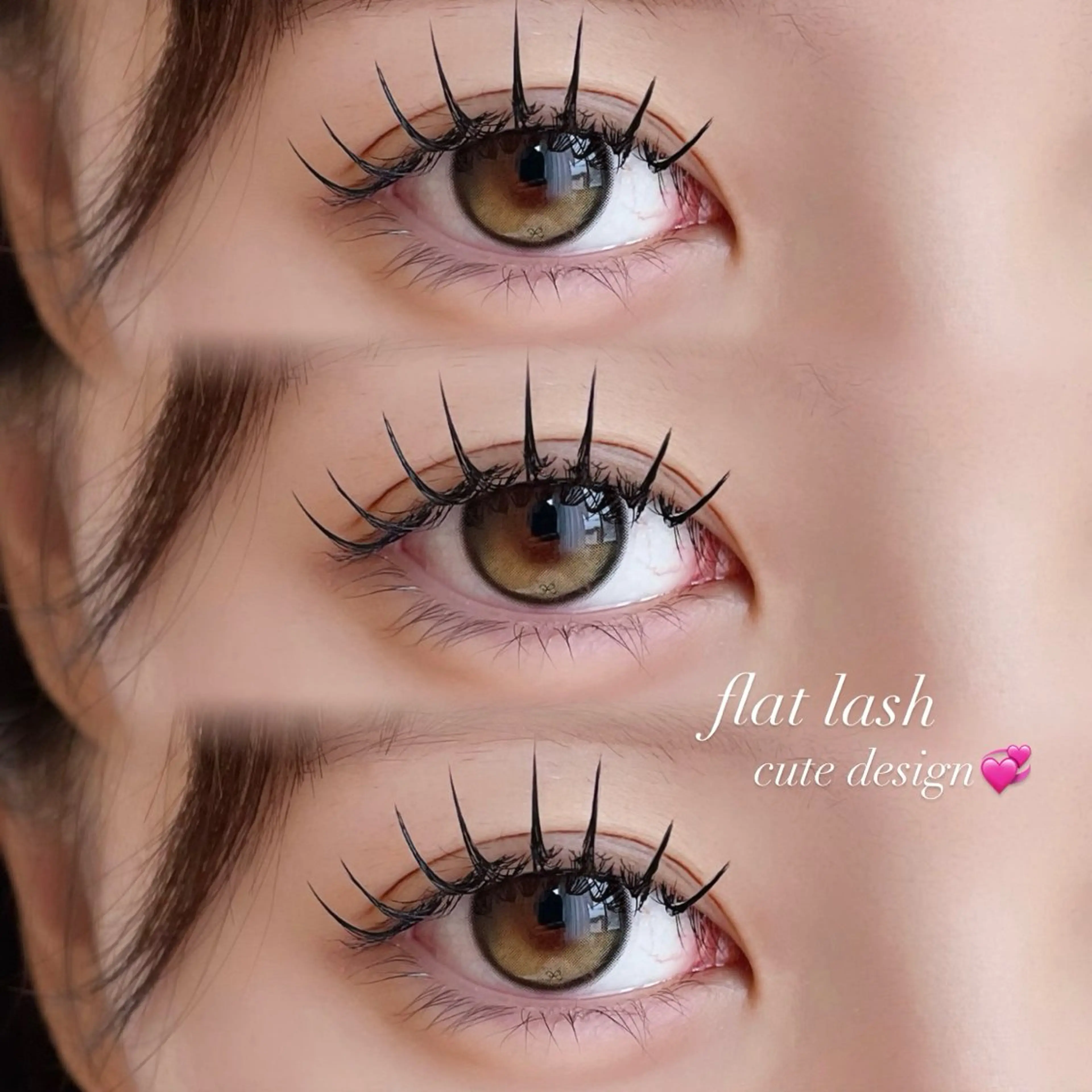 🎀大人気🎀フラットラッシュ Lカール 140本の写真