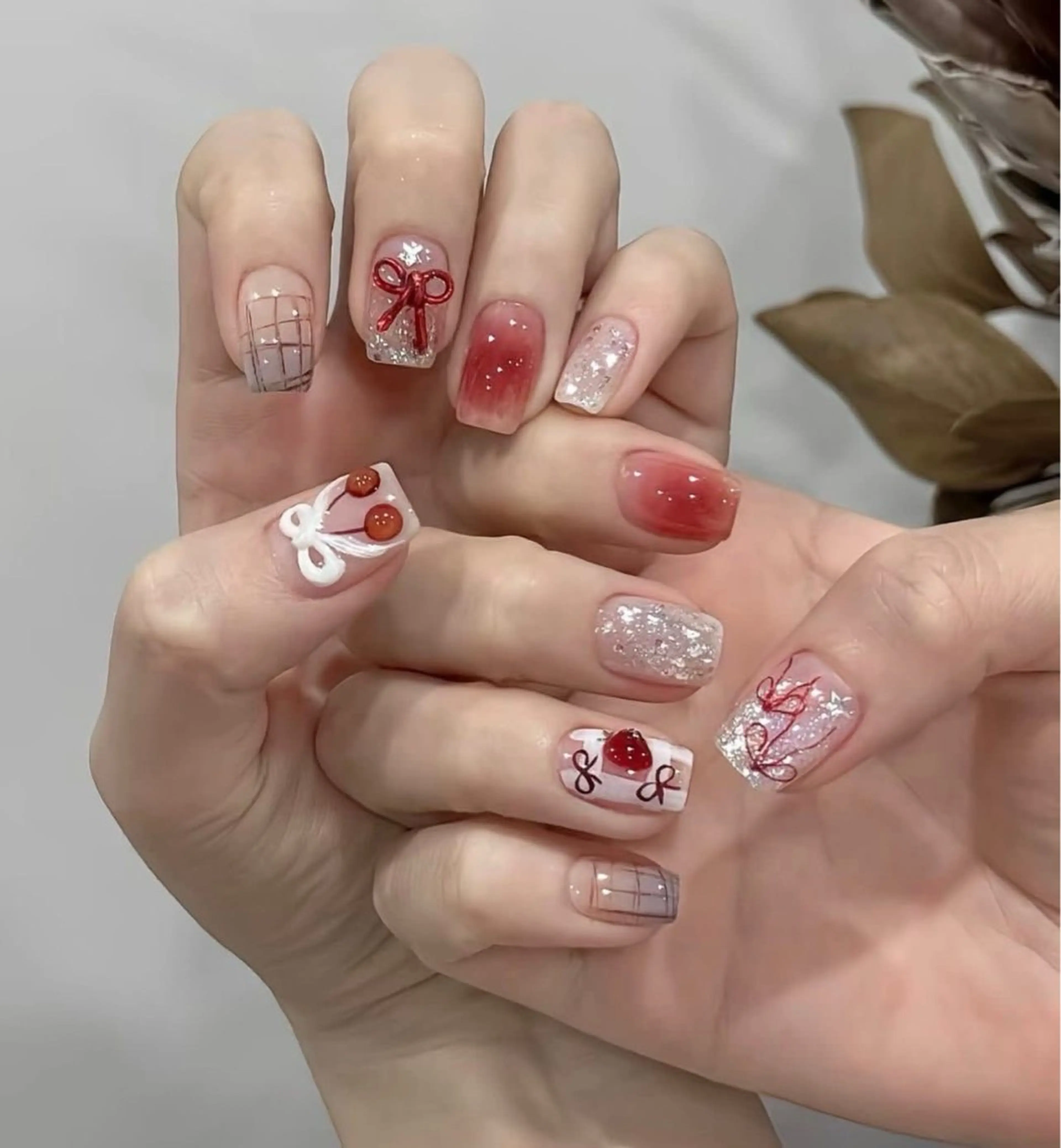 ネイル 長さ出し フットネイル ジェルネイル 韓国ネイル マグネットネイル YMT NailStudioのネイルデザイン