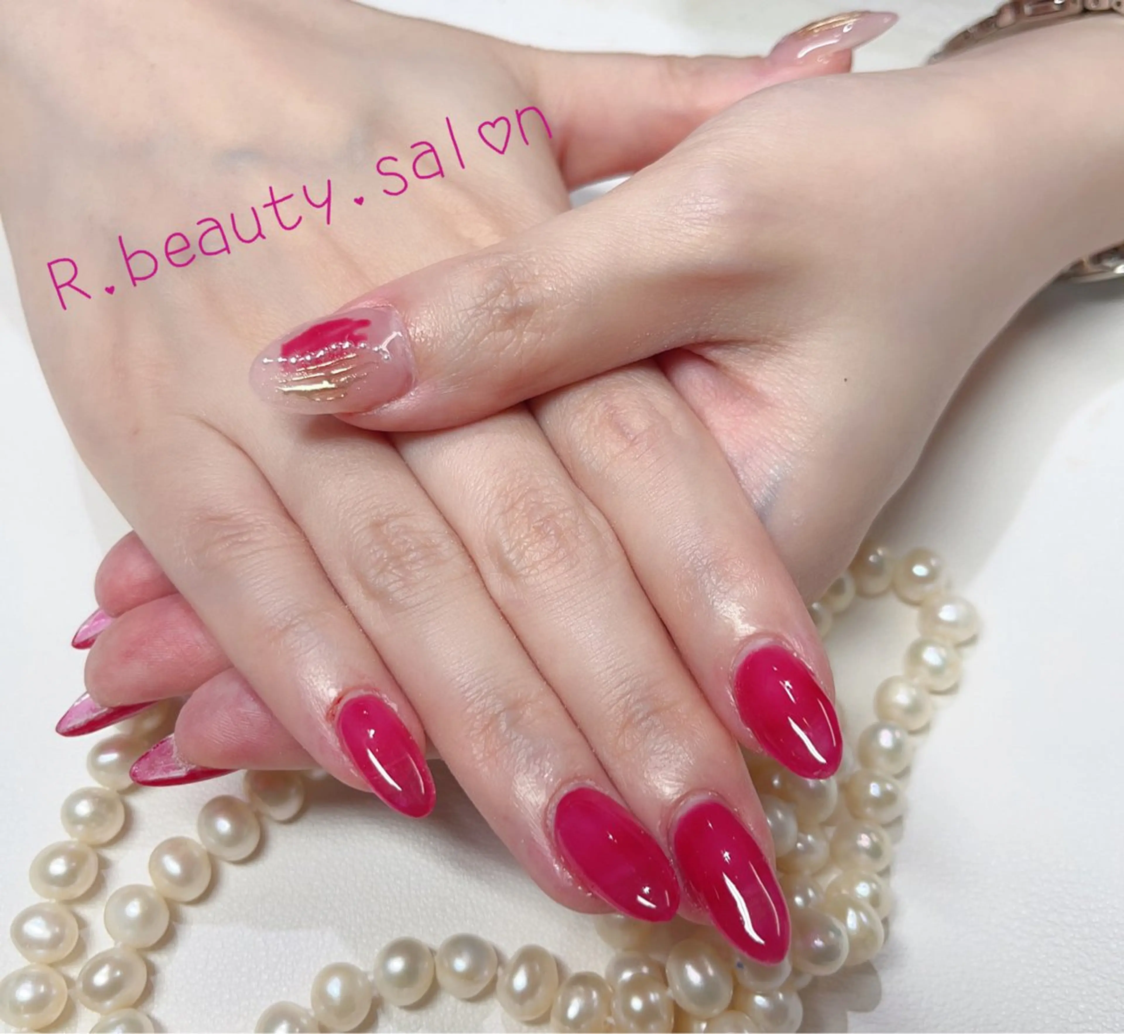 ネイル スカルプネイル シンプルネイル ハンドネイル R.beautyサロン所属・R.beauty サロンのネイルデザイン