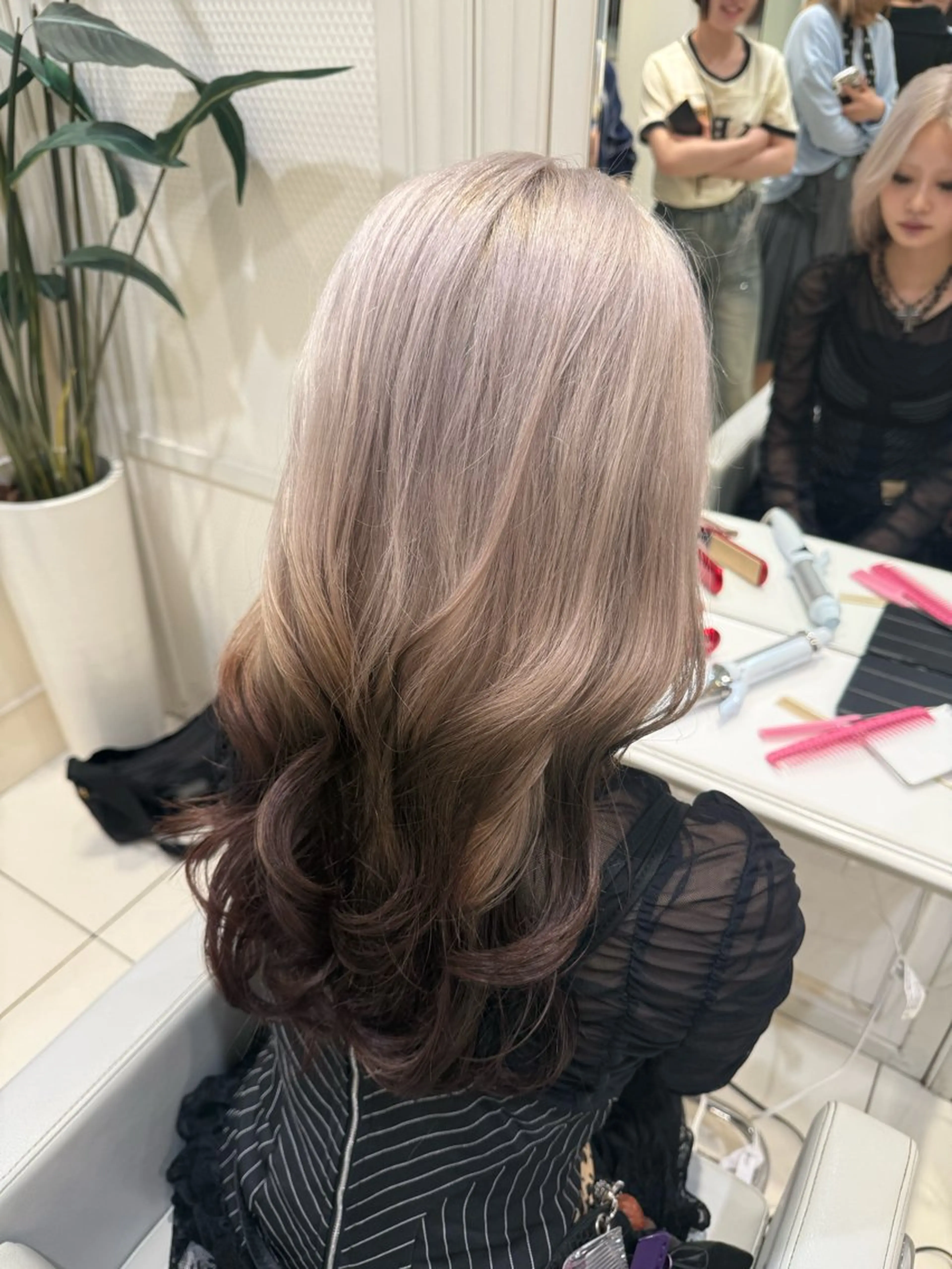 ロング ヘアアレンジ くびれヘア 桜新町/ Mea⭐︎のヘアスタイル