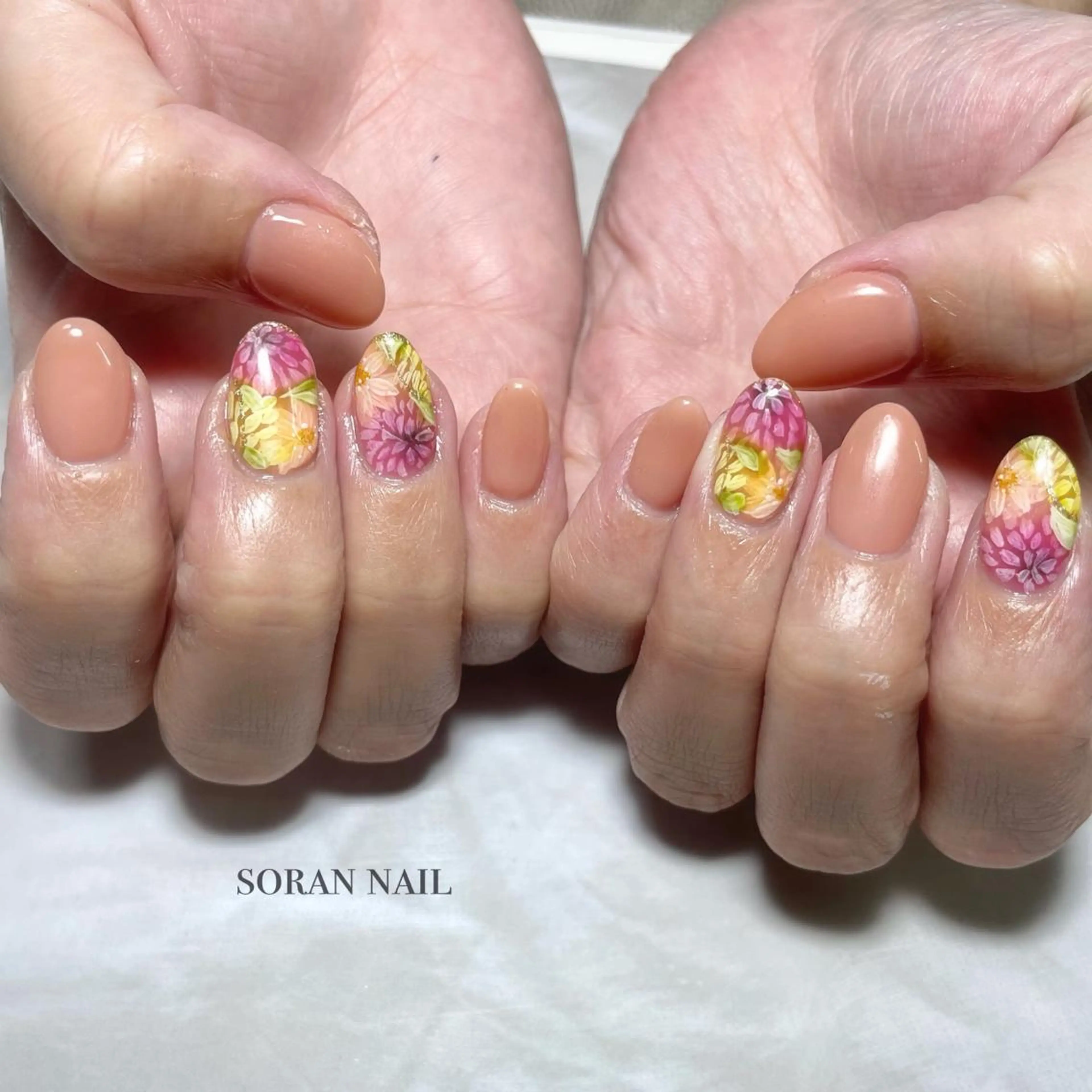 ネイル ハンドネイル soran nailのネイルデザイン