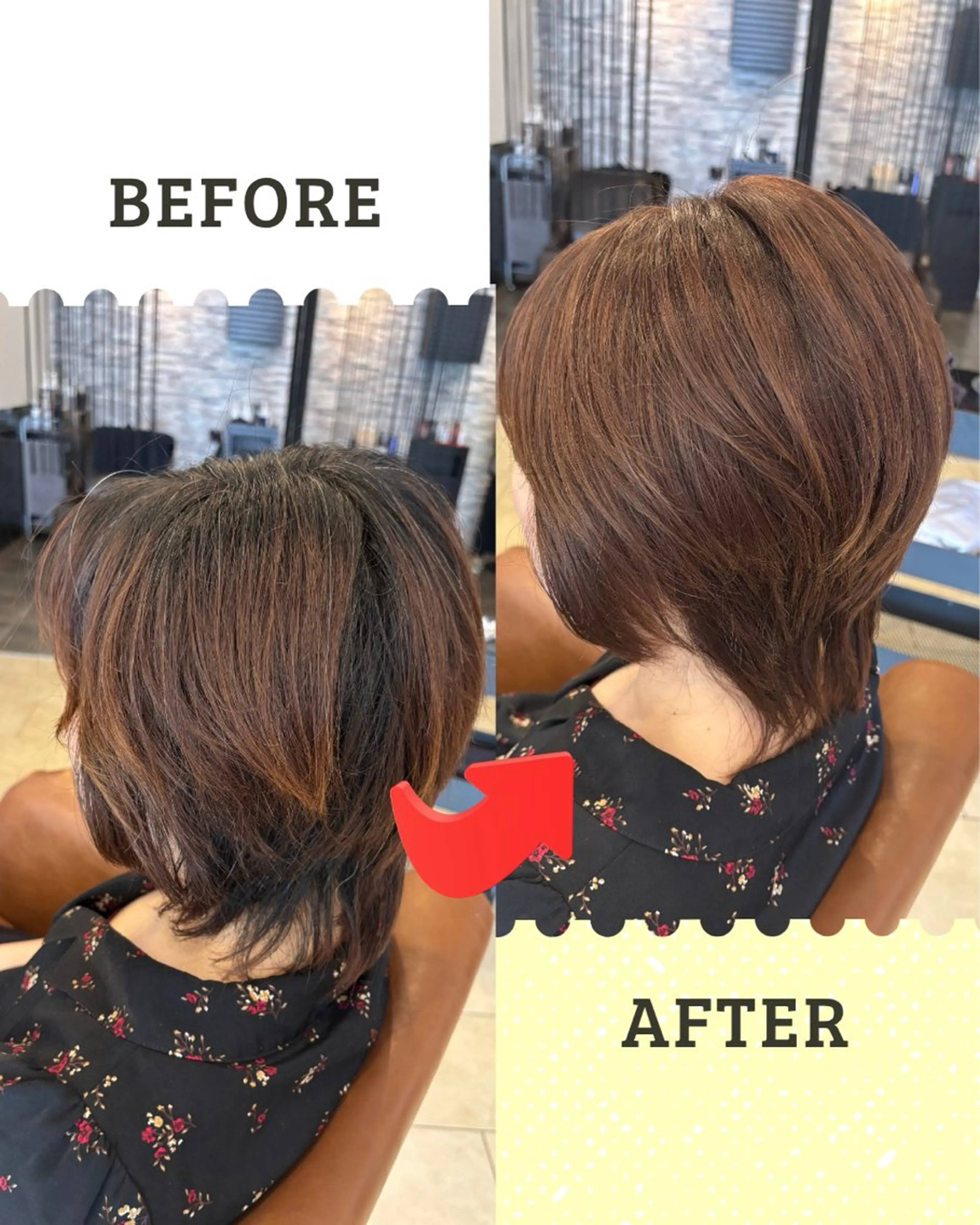 カラー ブラウンカラー ヘアカラー 沖本 あやののヘアスタイル