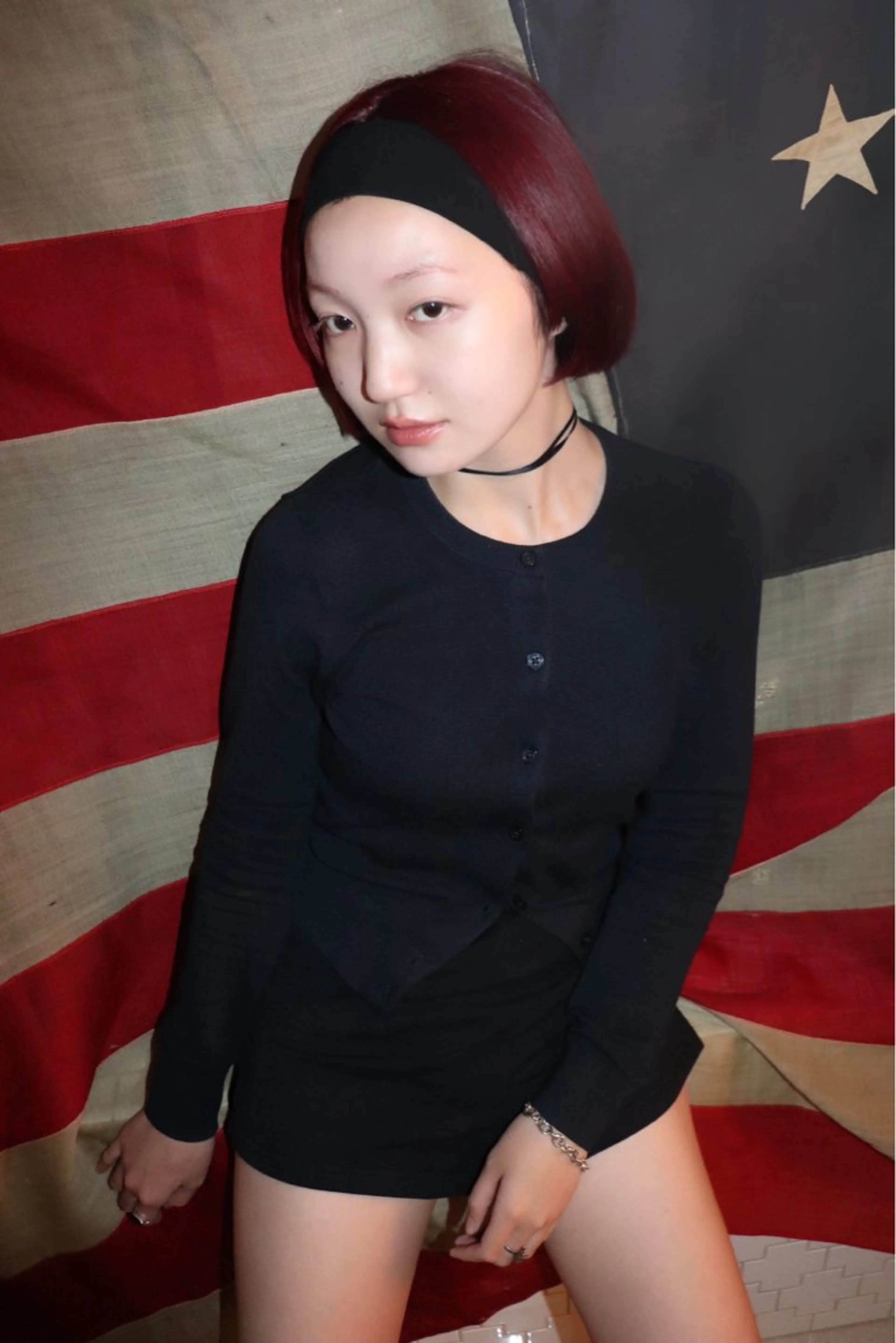 ミディアム カラー ヘアアレンジ ヘアカラー @kyoniyy KYONIのヘアスタイル