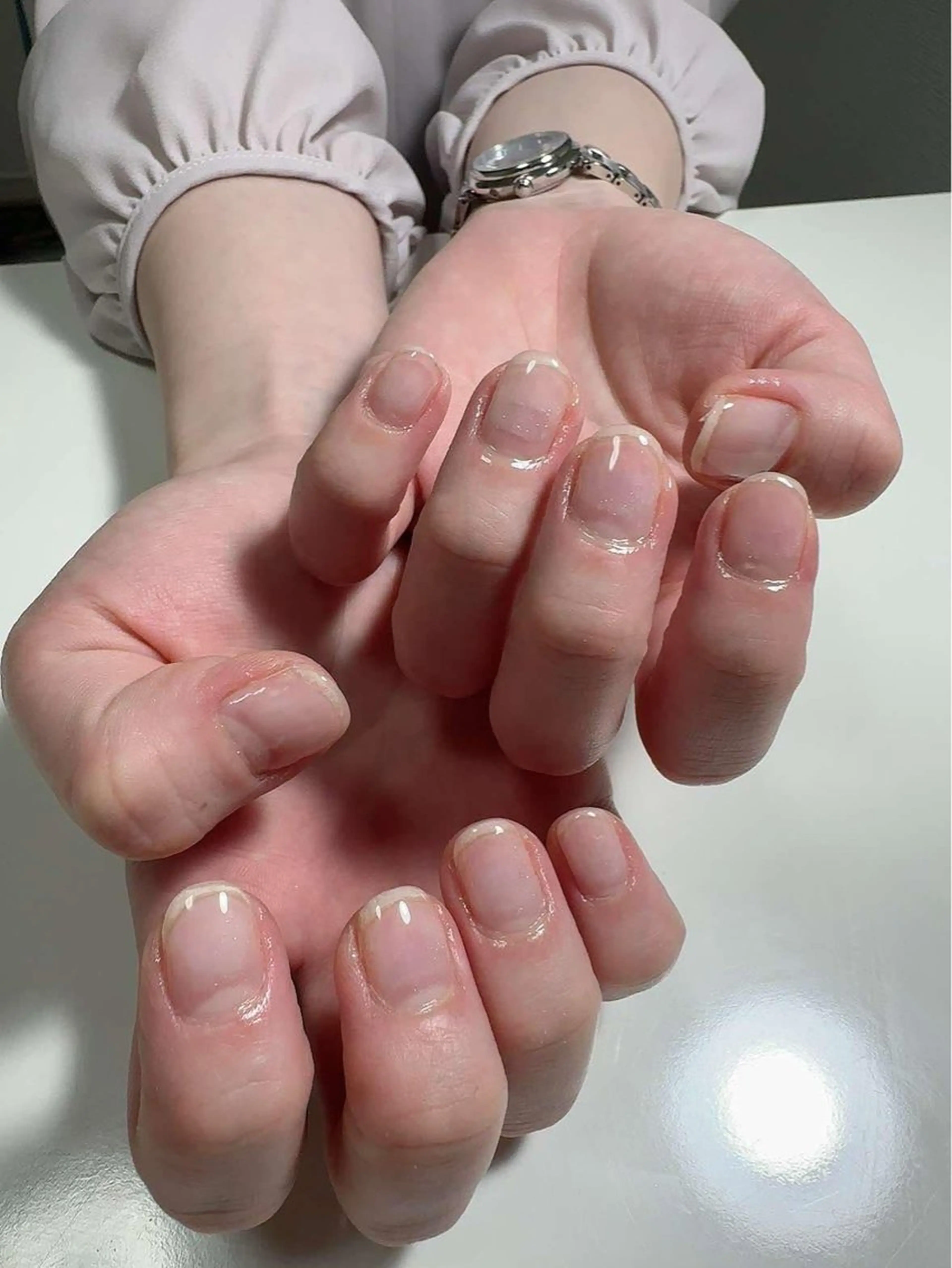 ⭐️クリアネイル／オフ込み/¥3200の写真