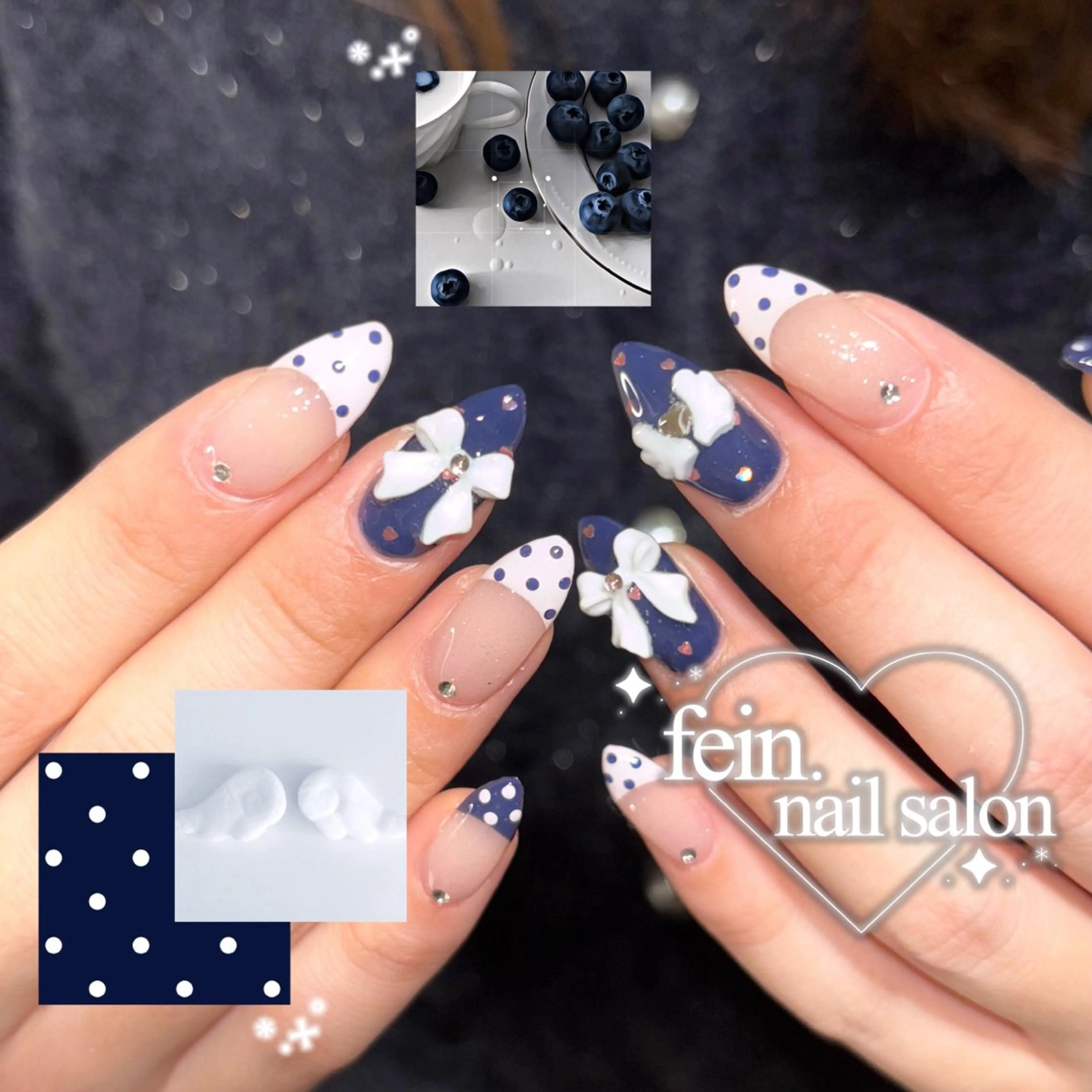 ネイル 🩰fein. 🫧のネイルデザイン