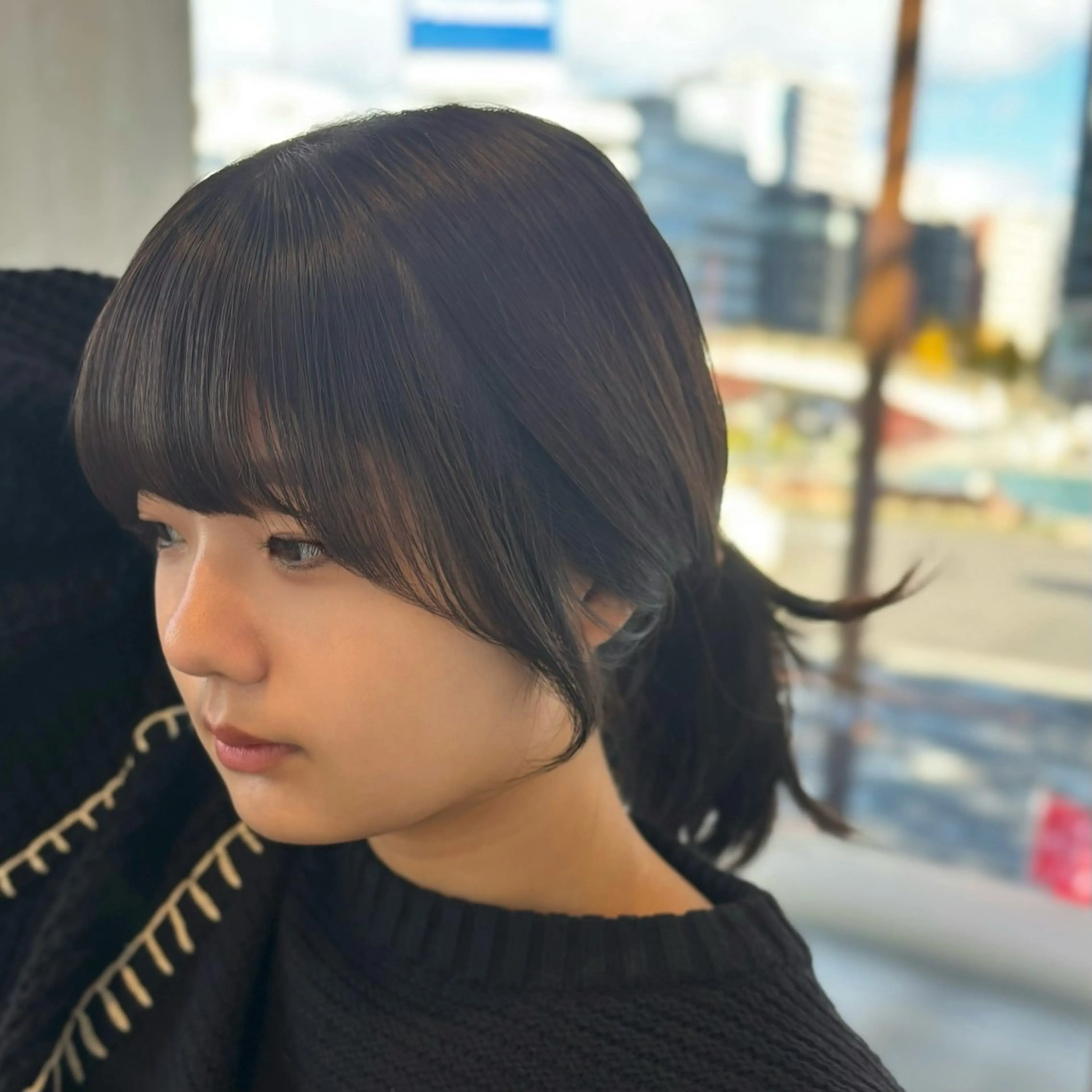 ミディアム カット kotone🦋 艶髪/似合わせカラーのヘアスタイル