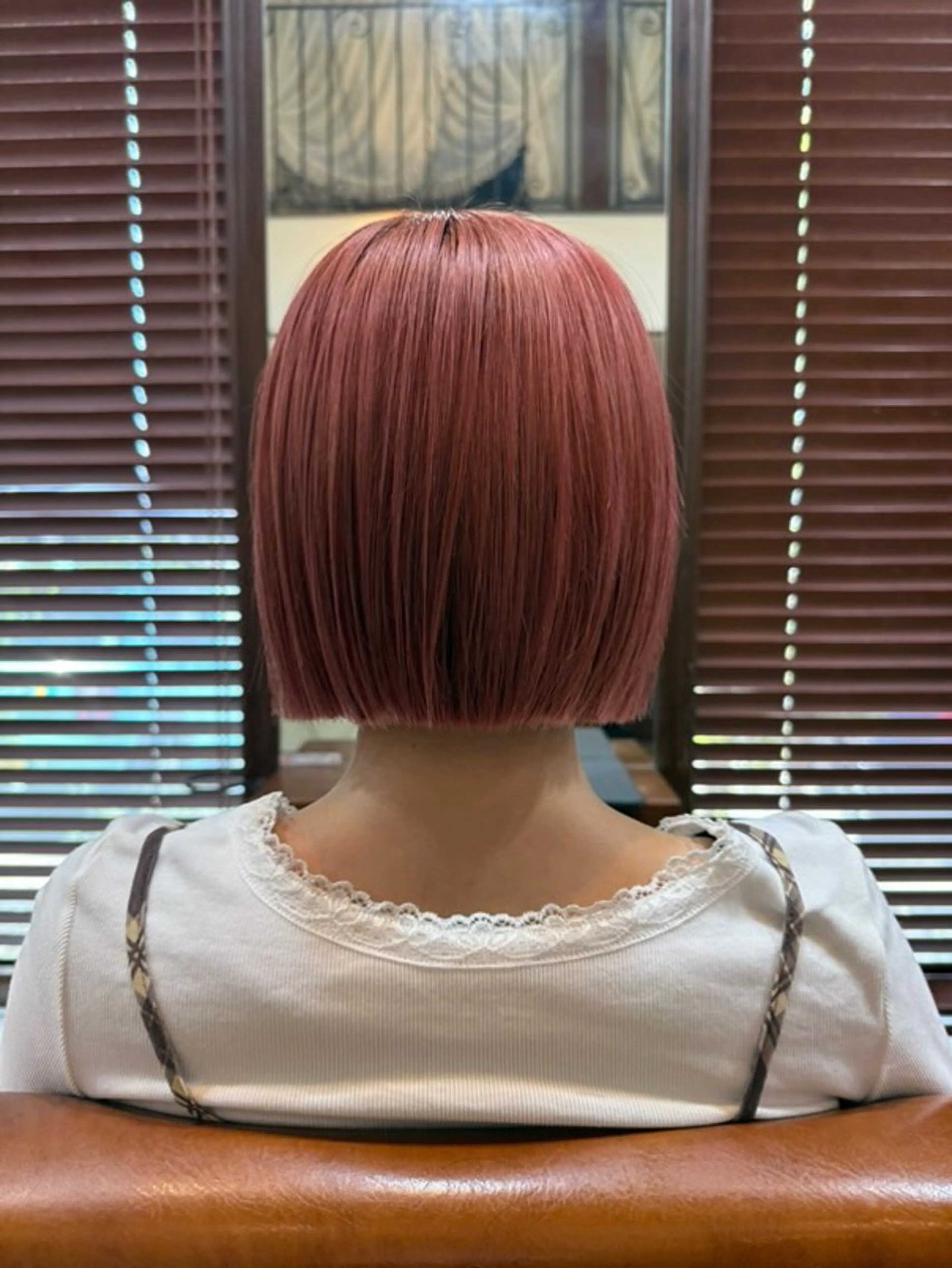 ショート カット ヘアカラー トリートメント hair make apt mocalabel所属・apt オクムラ／金沢のヘアスタイル