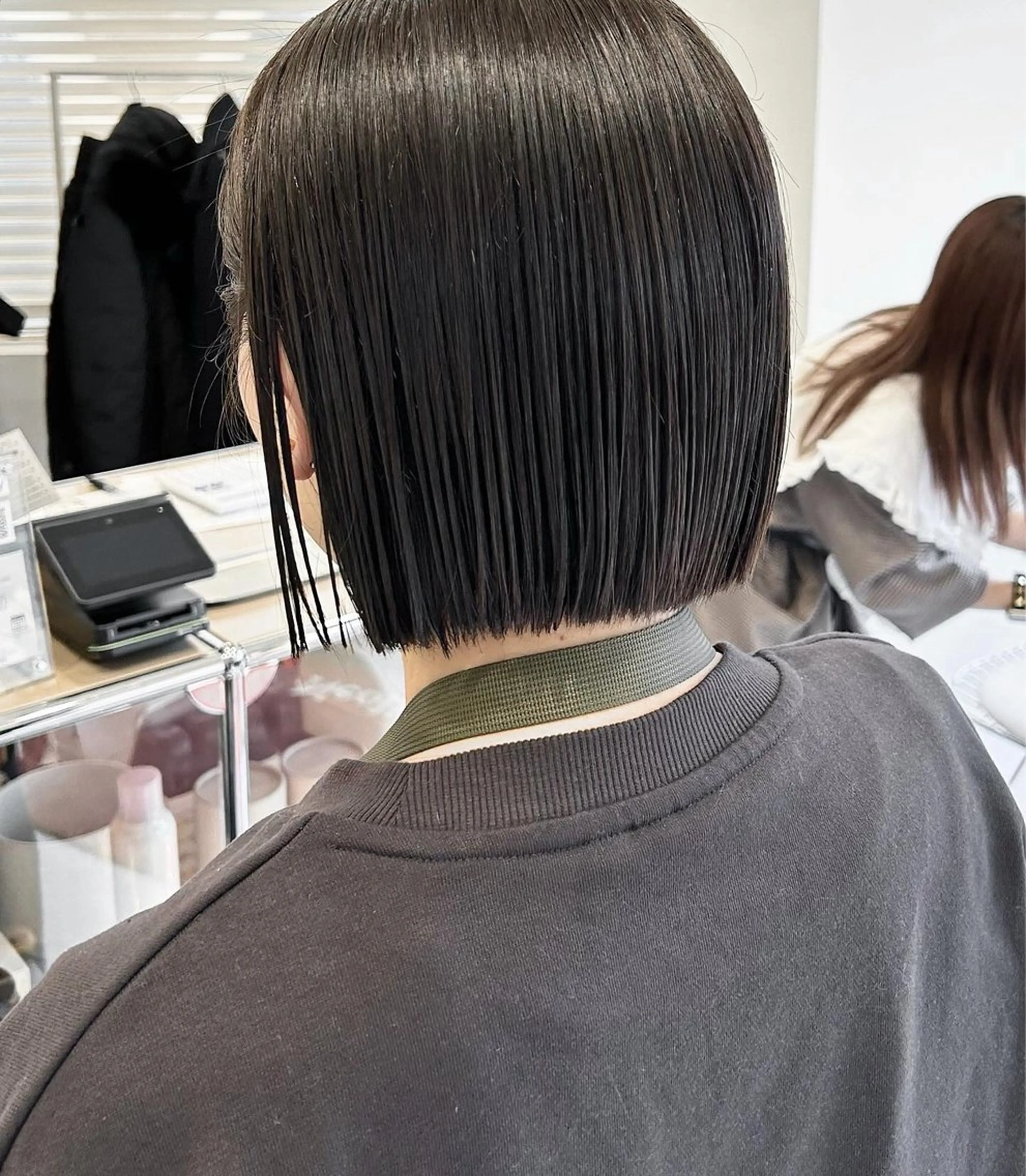 ショート カット トリートメント ぱつっとボブ/ 小野あかねのヘアスタイル