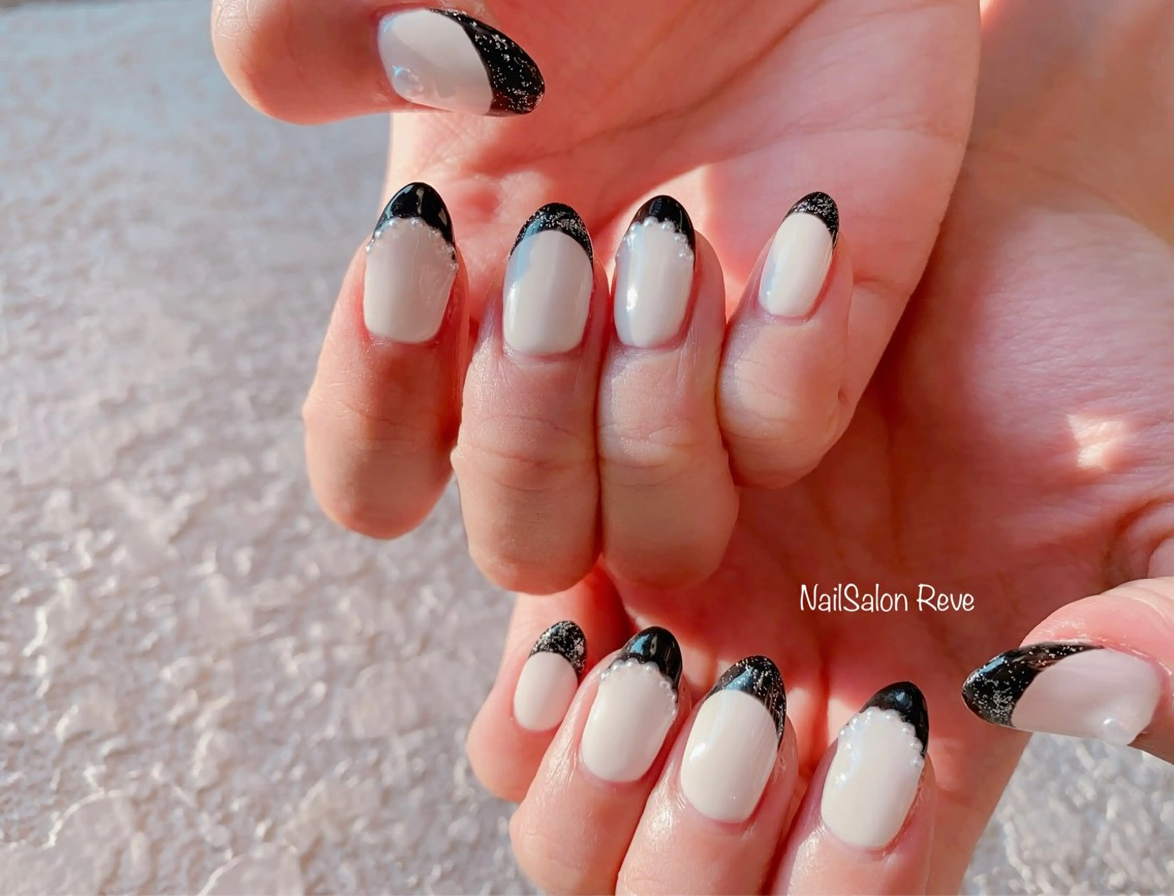 ネイル フットネイル フレンチネイル マグネットネイル ニュアンスネイル 夏ネイル ハンドネイル NailSalon Reveのネイルデザイン