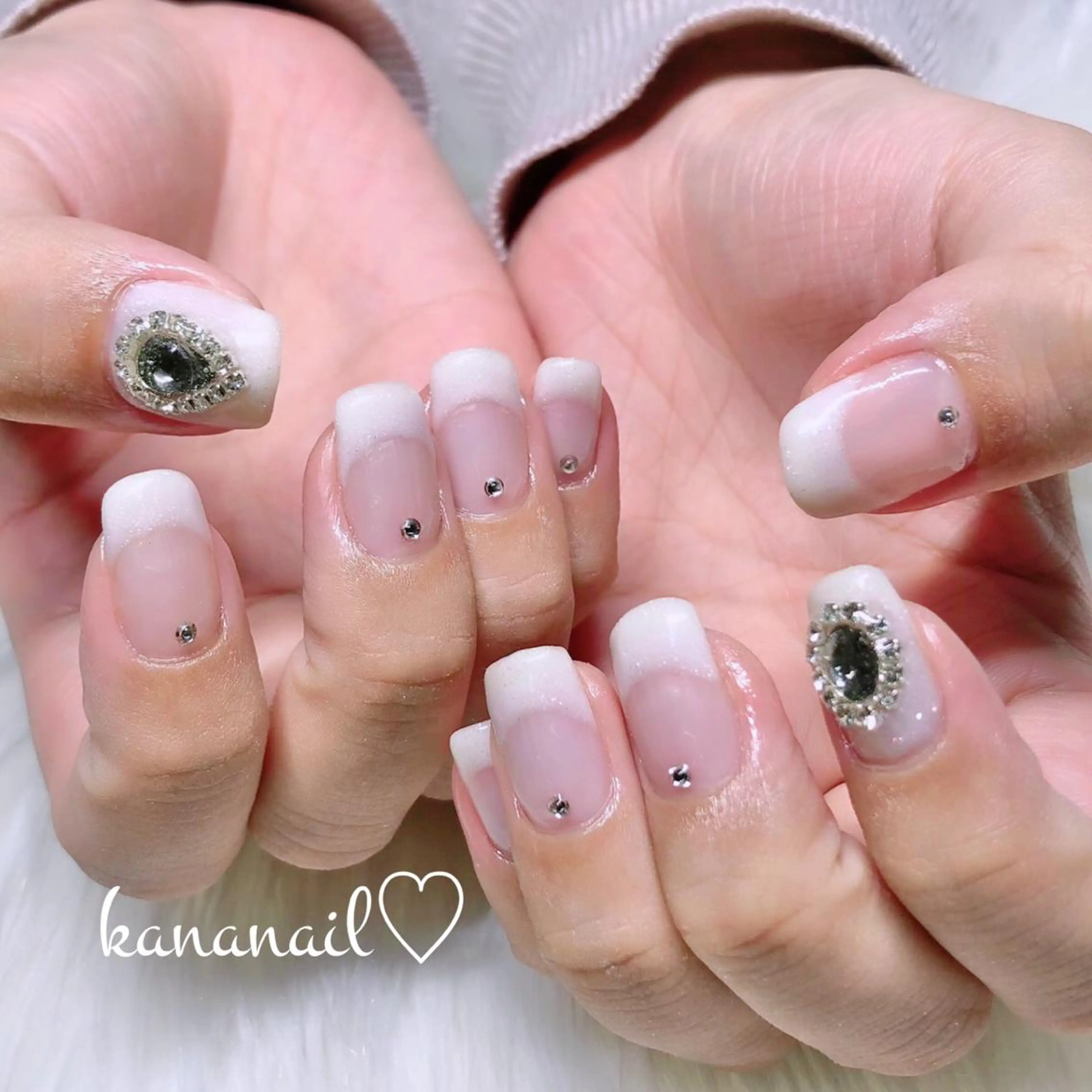 ネイル フレンチネイル kananail ♡のネイルデザイン