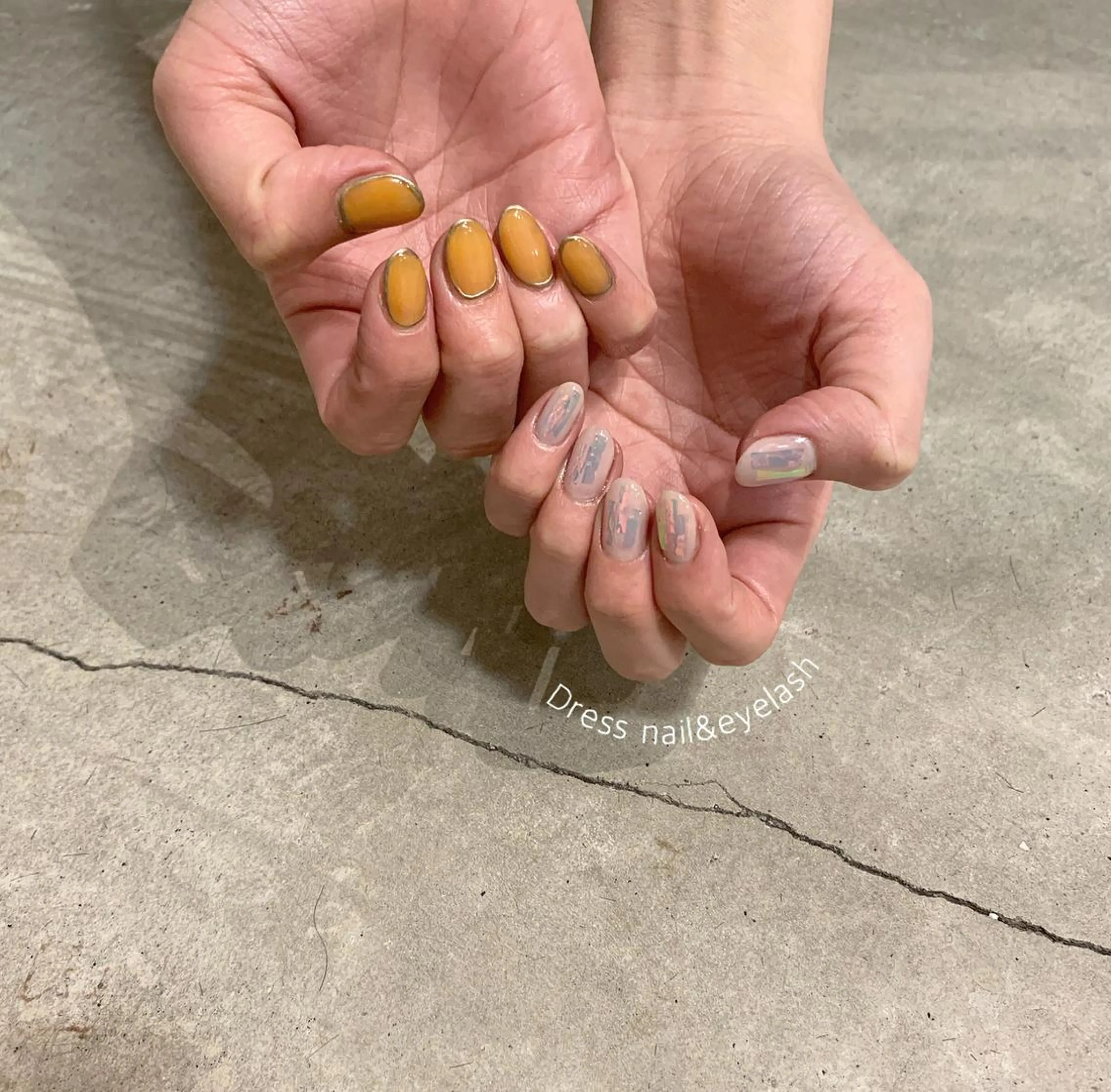 ネイル ハンドネイル にしぐち はるかのネイルデザイン