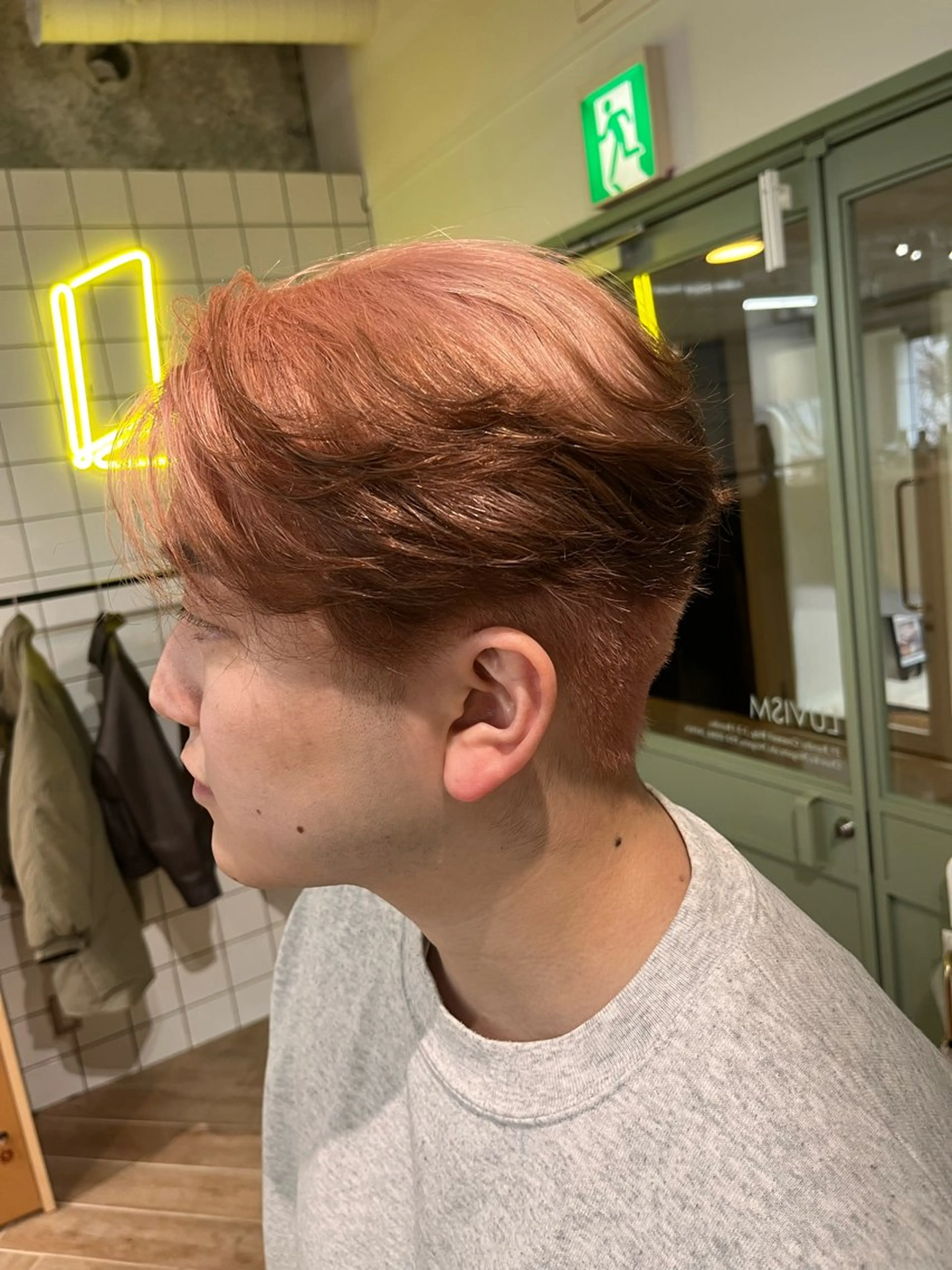 カラー メンズ ヘアカラー トリートメント パーマ/縮毛矯正/ LUVISM佐藤里咲のヘアスタイル