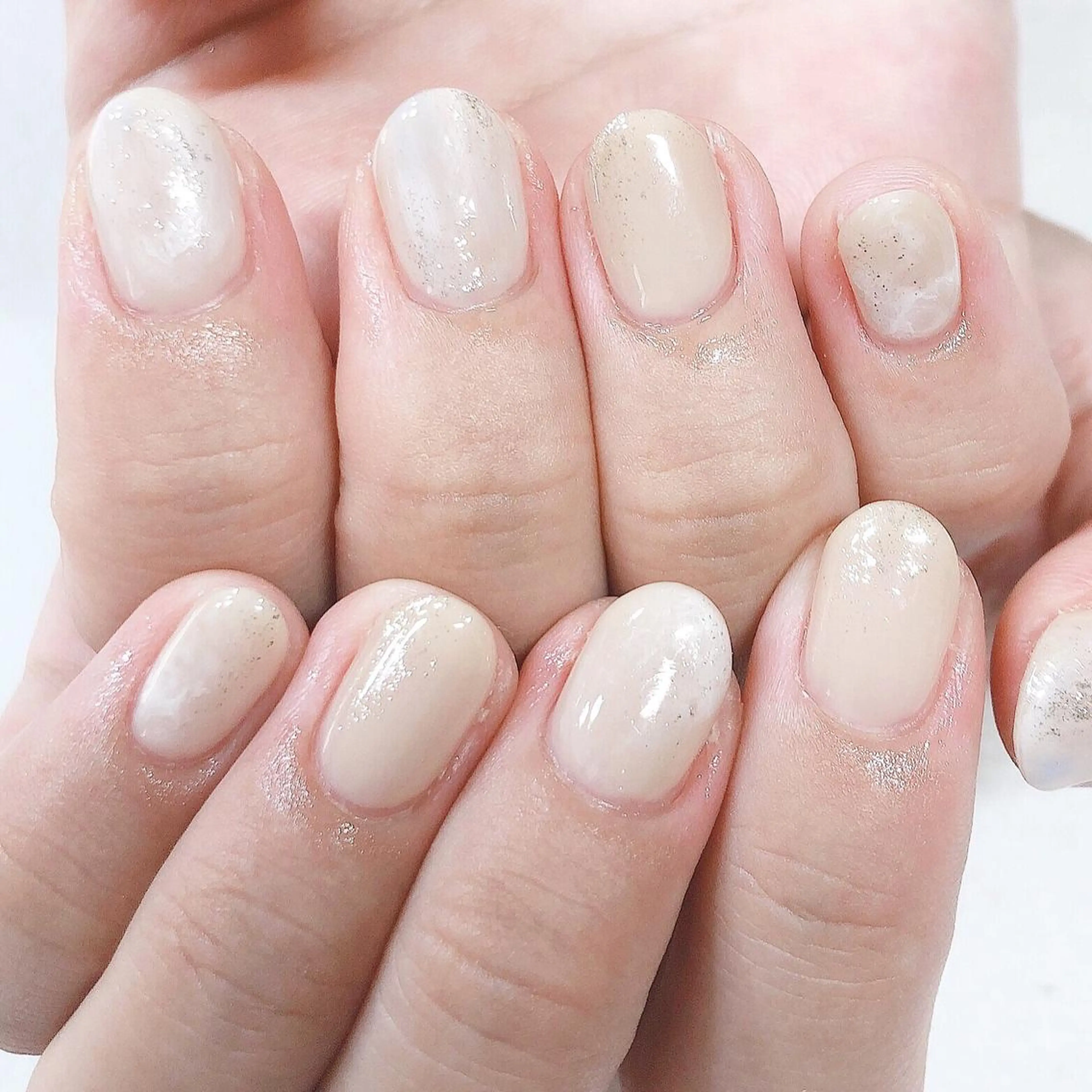 ネイル ジェルネイル 東 千夏のネイルデザイン