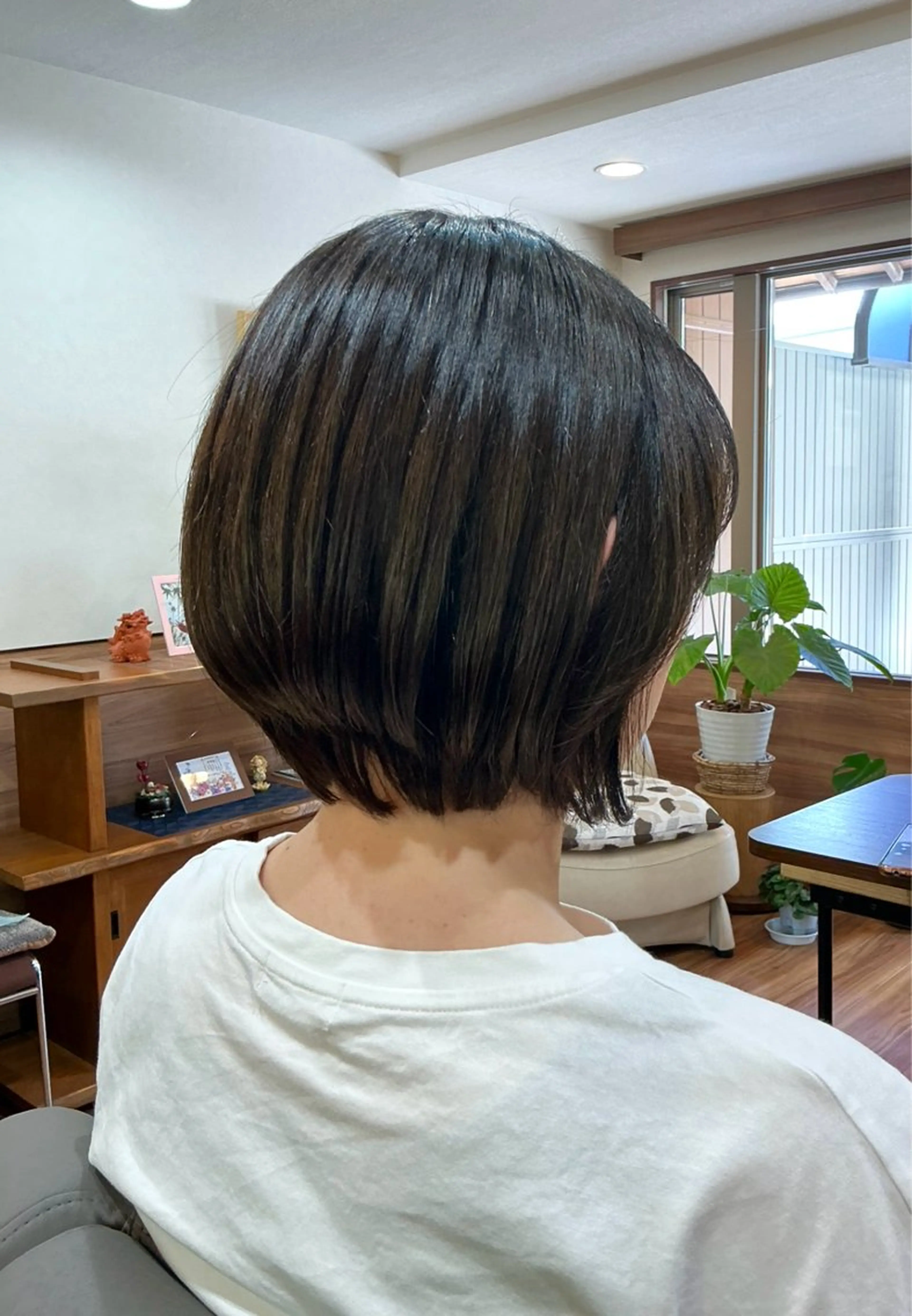 ショート 縮毛矯正 Annon プライベートサロンのヘアスタイル