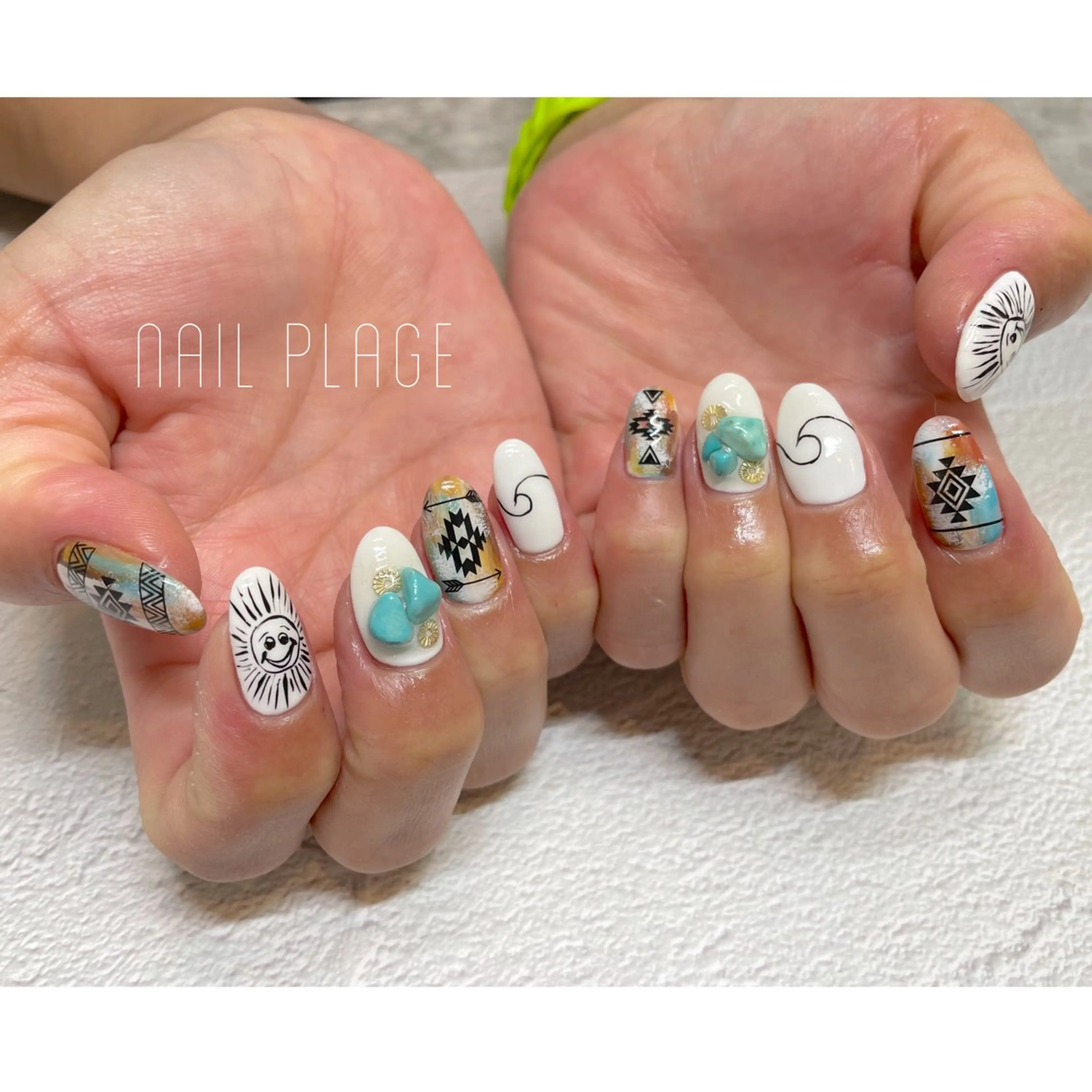 ネイル nail Plage Imai kanaのネイルデザイン