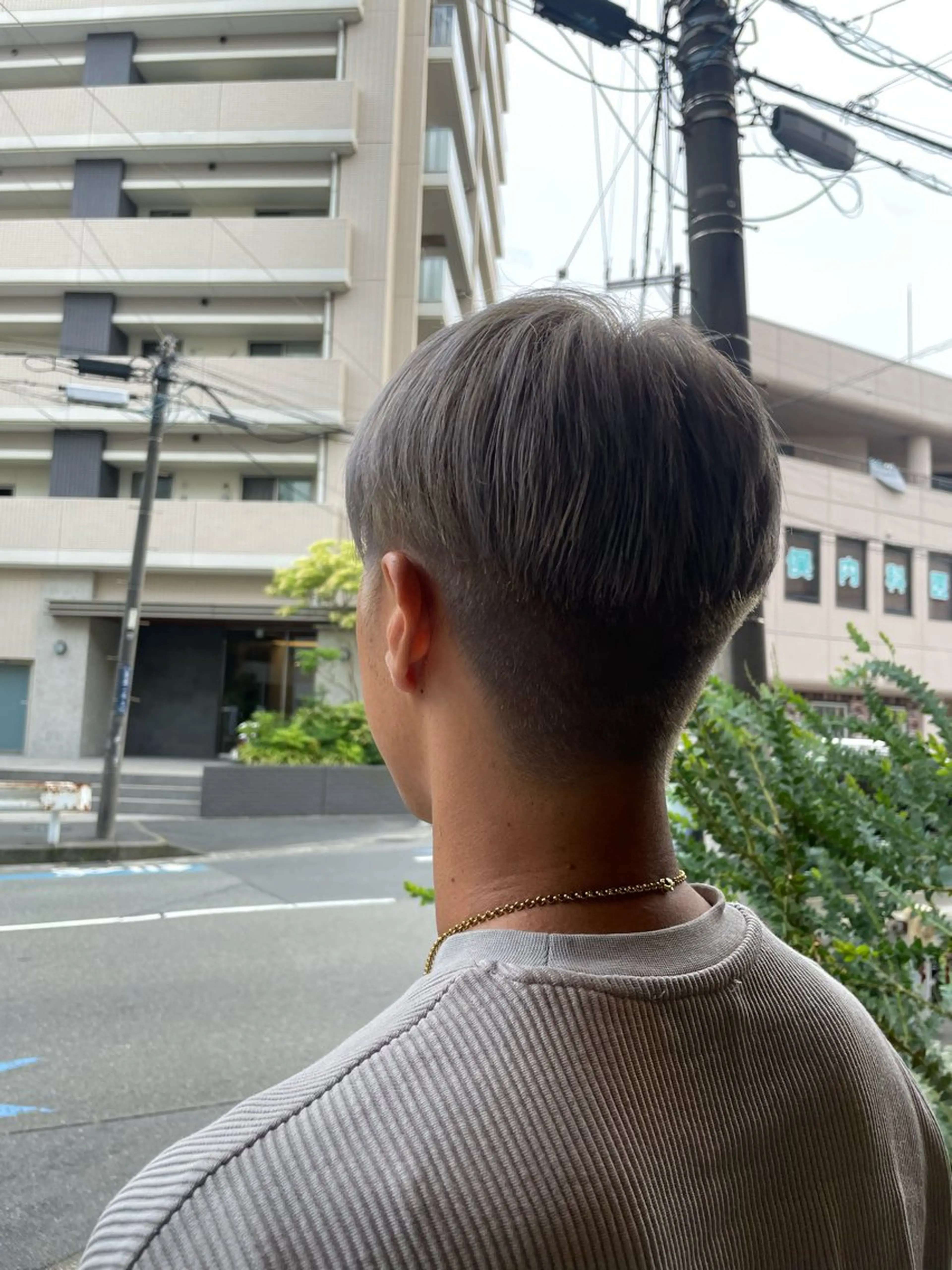 メンズ カット 平塚/透明感カラー/ 湘南/結花のヘアスタイル