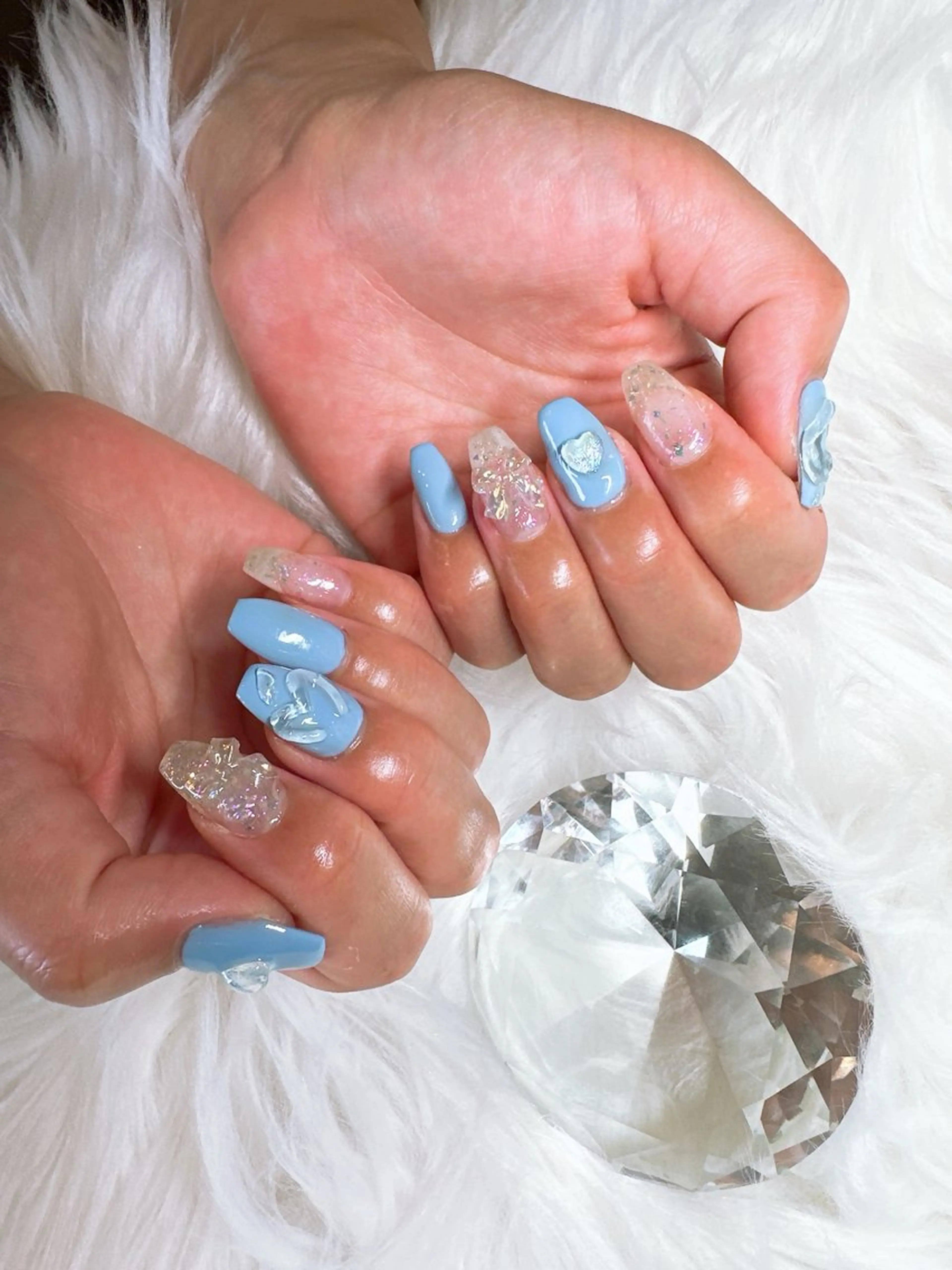 ネイル オーロラネイル nail salon OnRのネイルデザイン