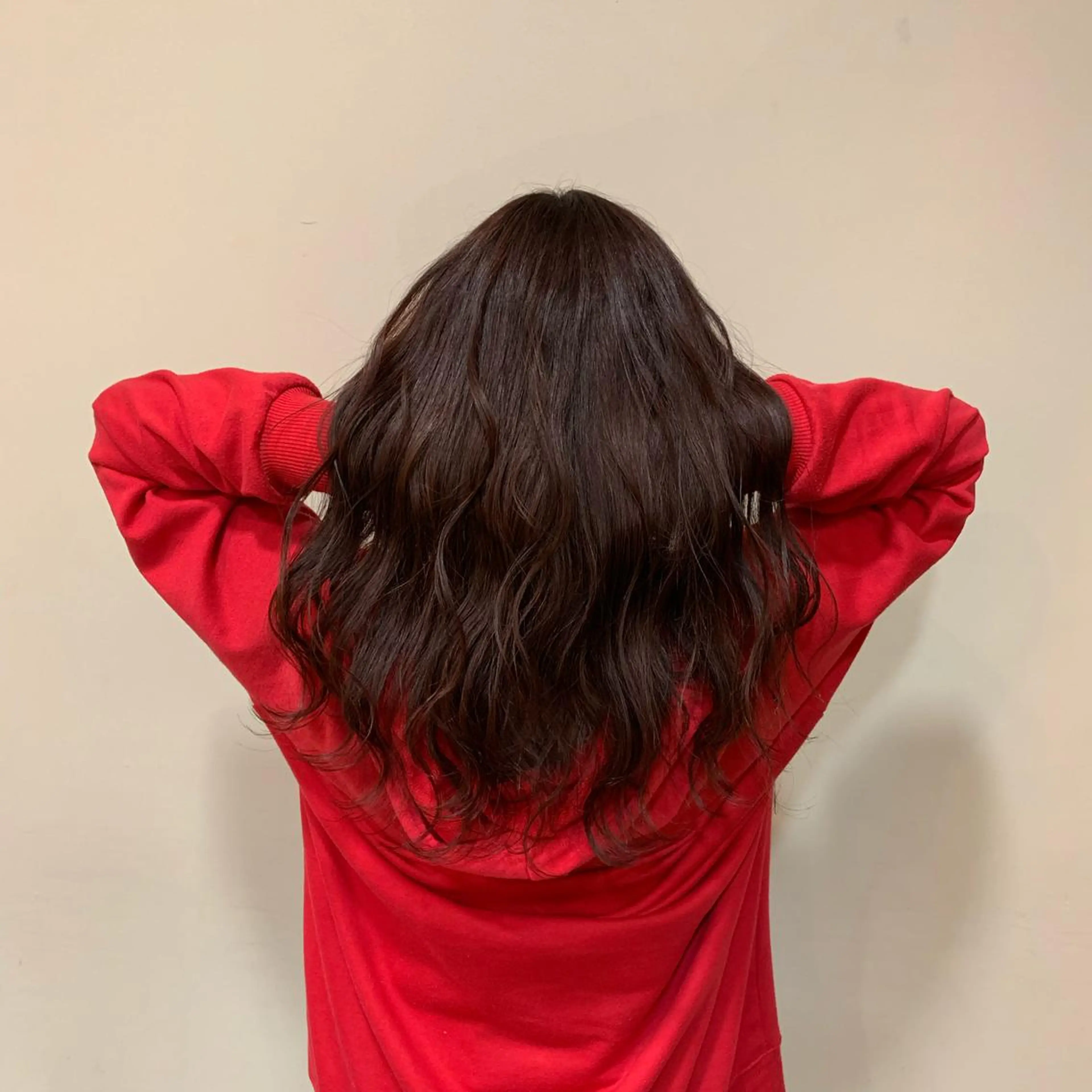 セミロング 仁和山 健汰のヘアスタイル