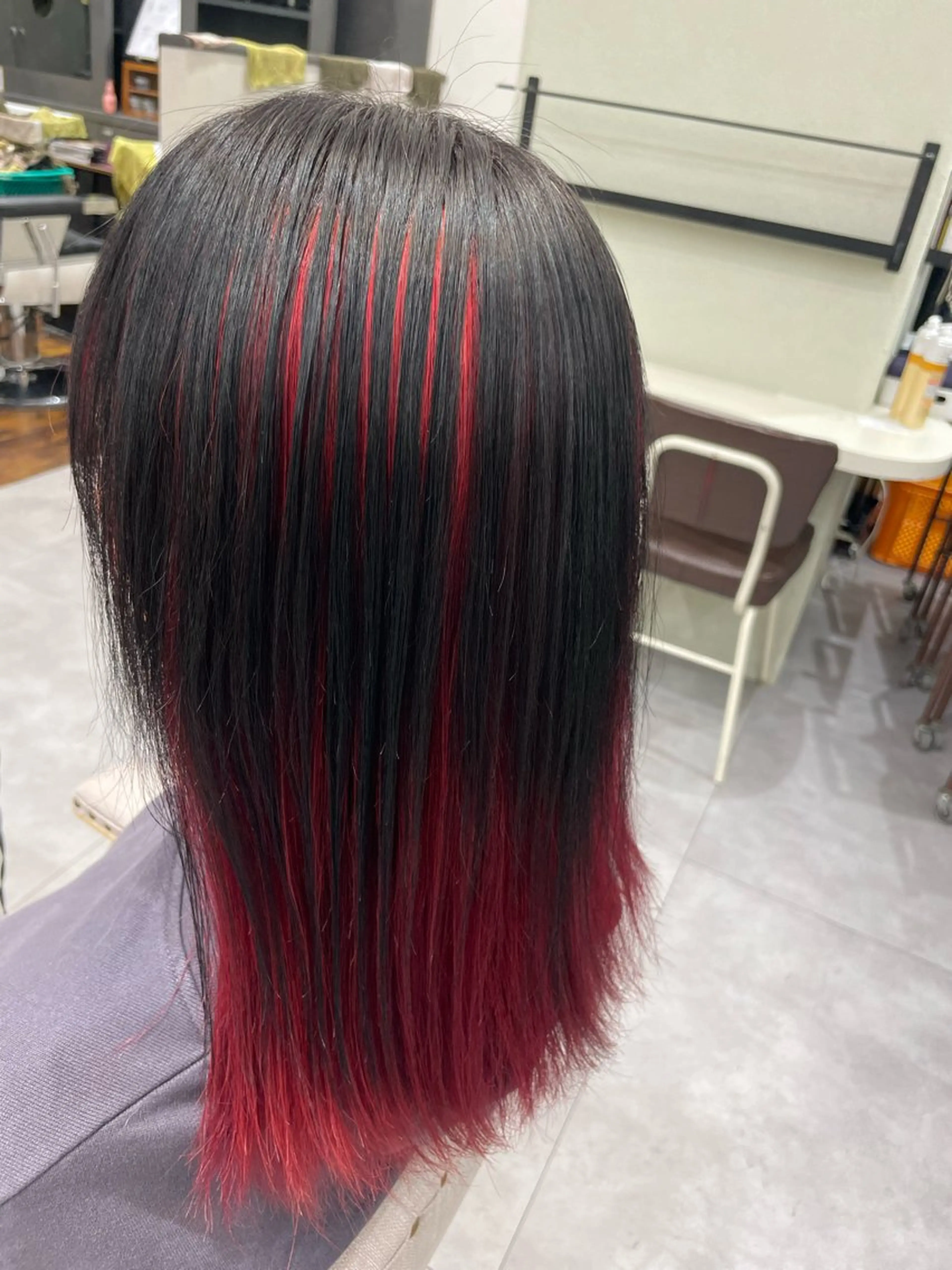 ミディアム カラー 星野 義樹のヘアスタイル