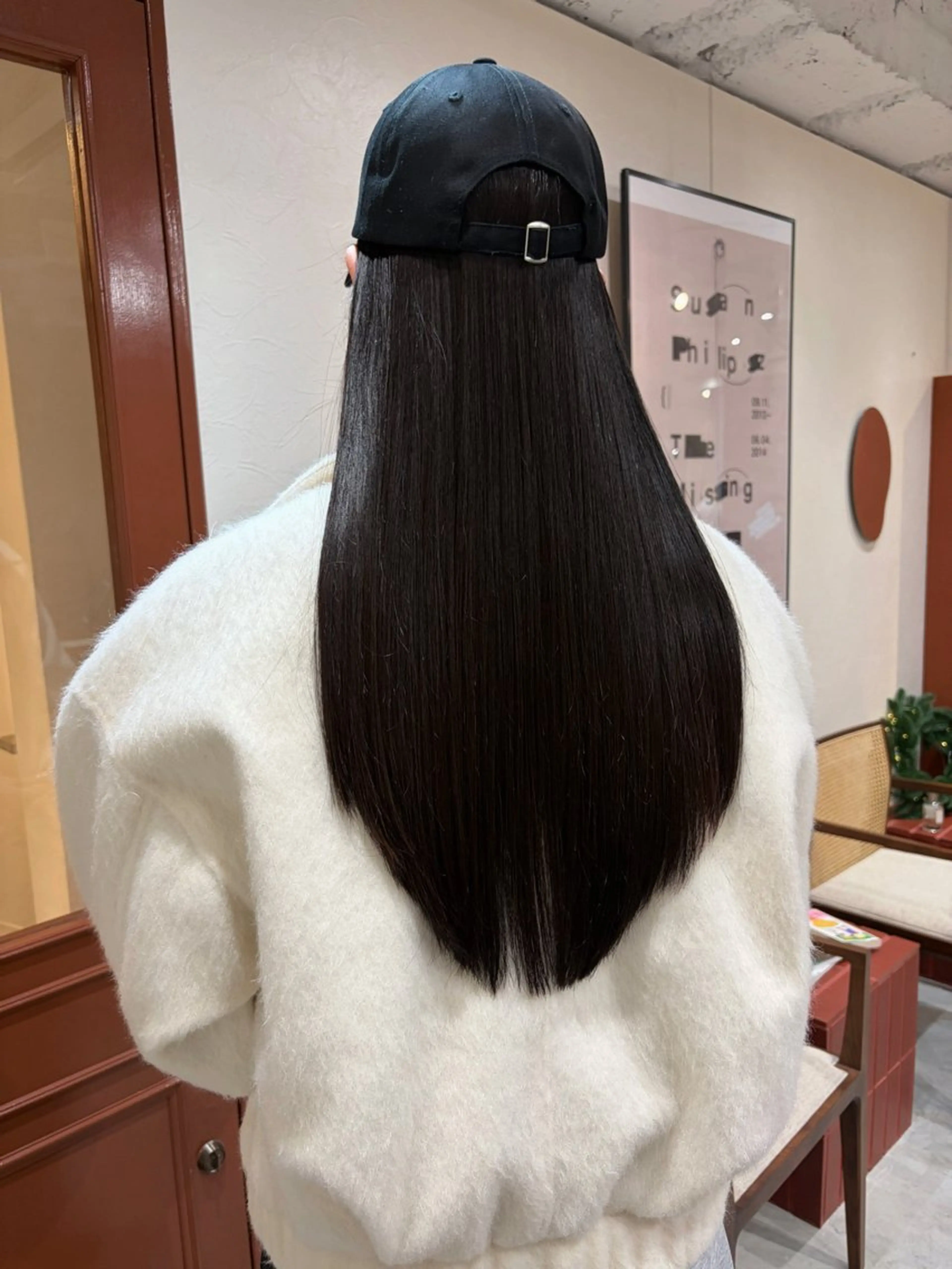 ロング パーマ 髪質改善 トリートメント ヘアカラー 縮毛矯正 rena/伏見/ 似合わせカット⸝⋆のヘアスタイル