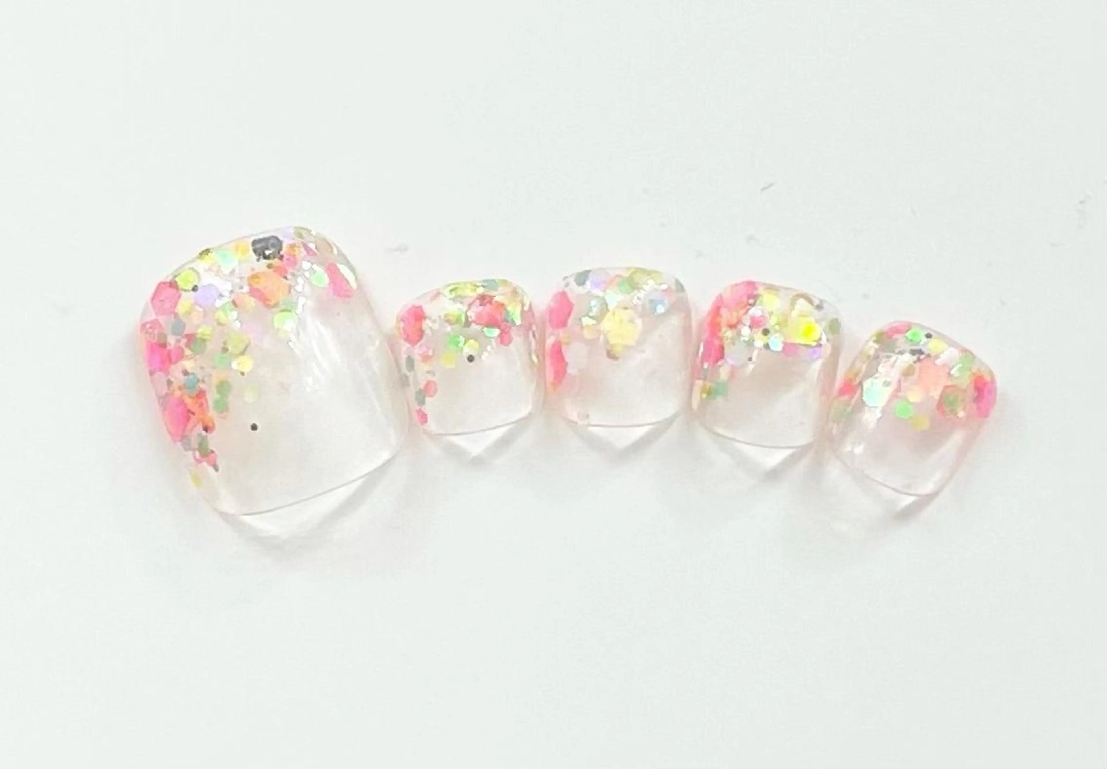 ネイル グラデーション ホログラムネイル マナビス& ボワールのネイルデザイン