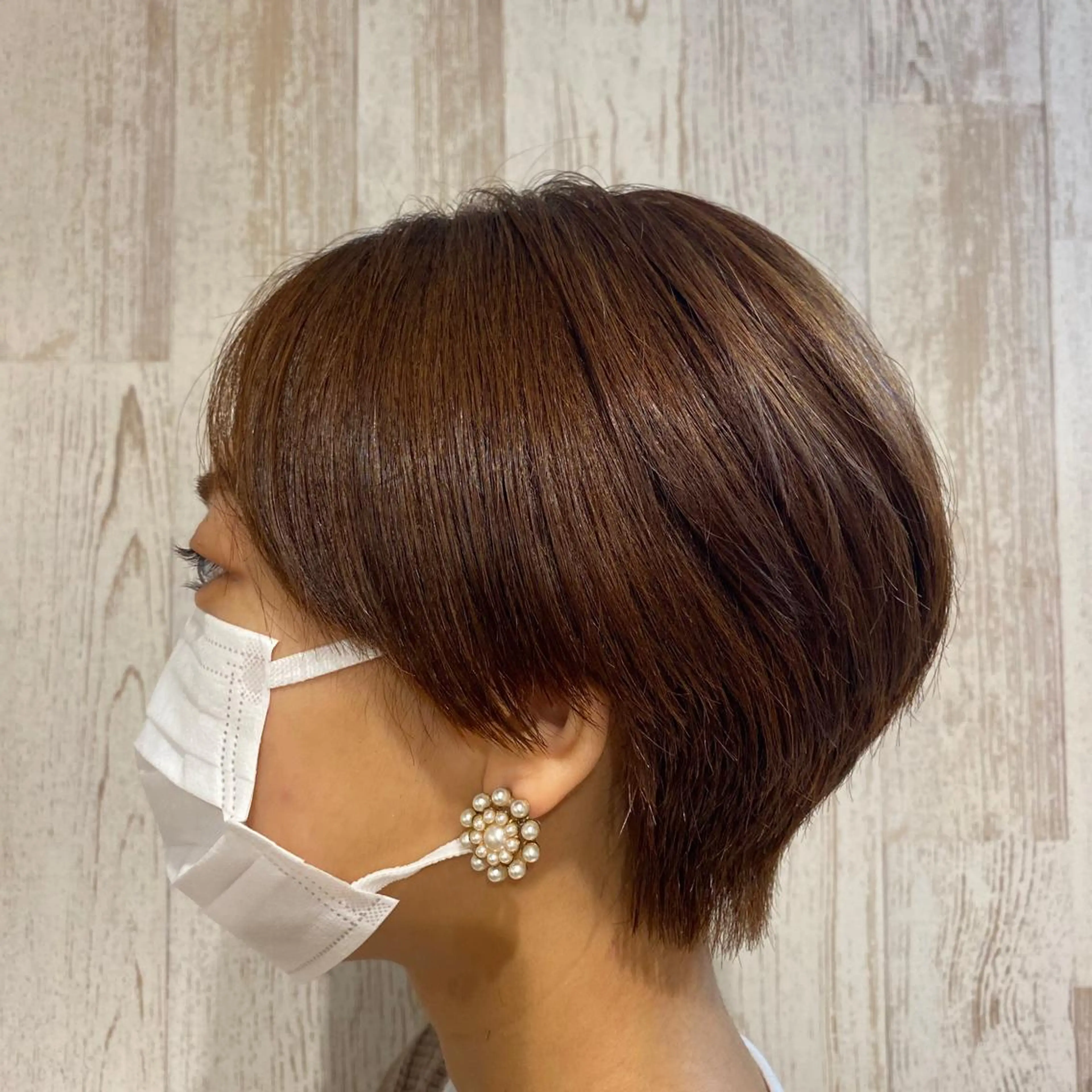 ショート ショートヘア 大場 優のヘアスタイル