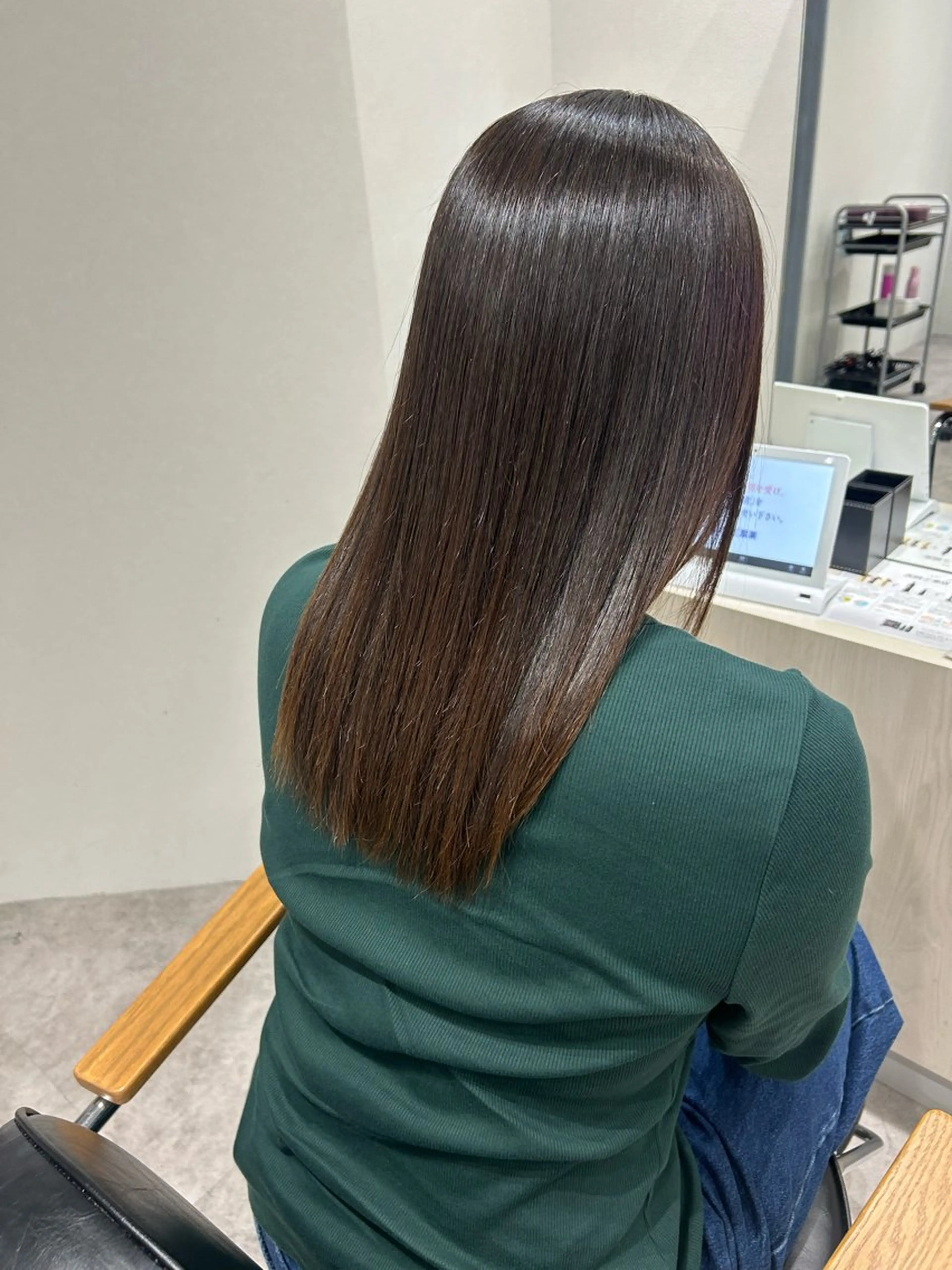 ミディアム カラー ヘアアレンジ 髪質改善 トリートメント ボブ /ニュアンス/ satomi🧸💖のヘアスタイル