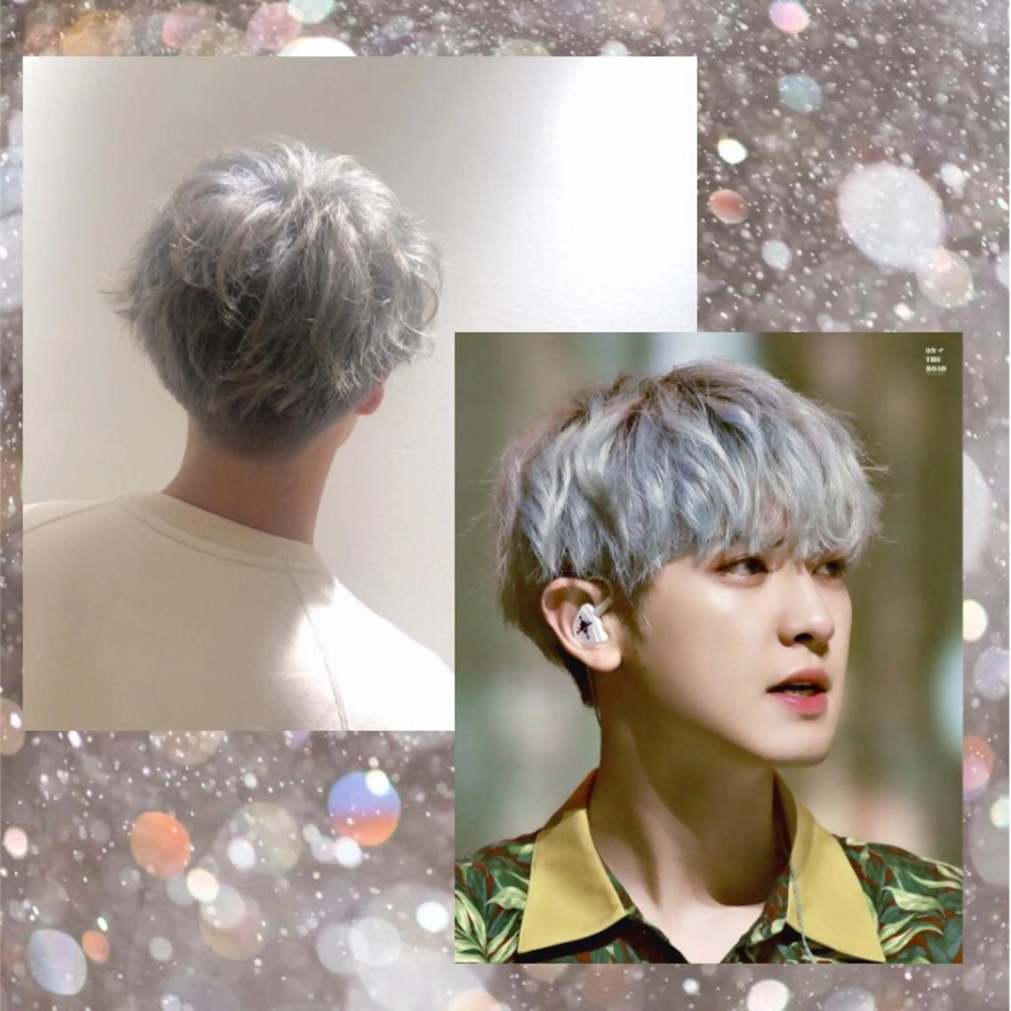 ショート カラー メンズ メンズハイトーン ハイトーンカラー シルバー 🎀トップスタイリ スト湯川響🎀のヘアスタイル