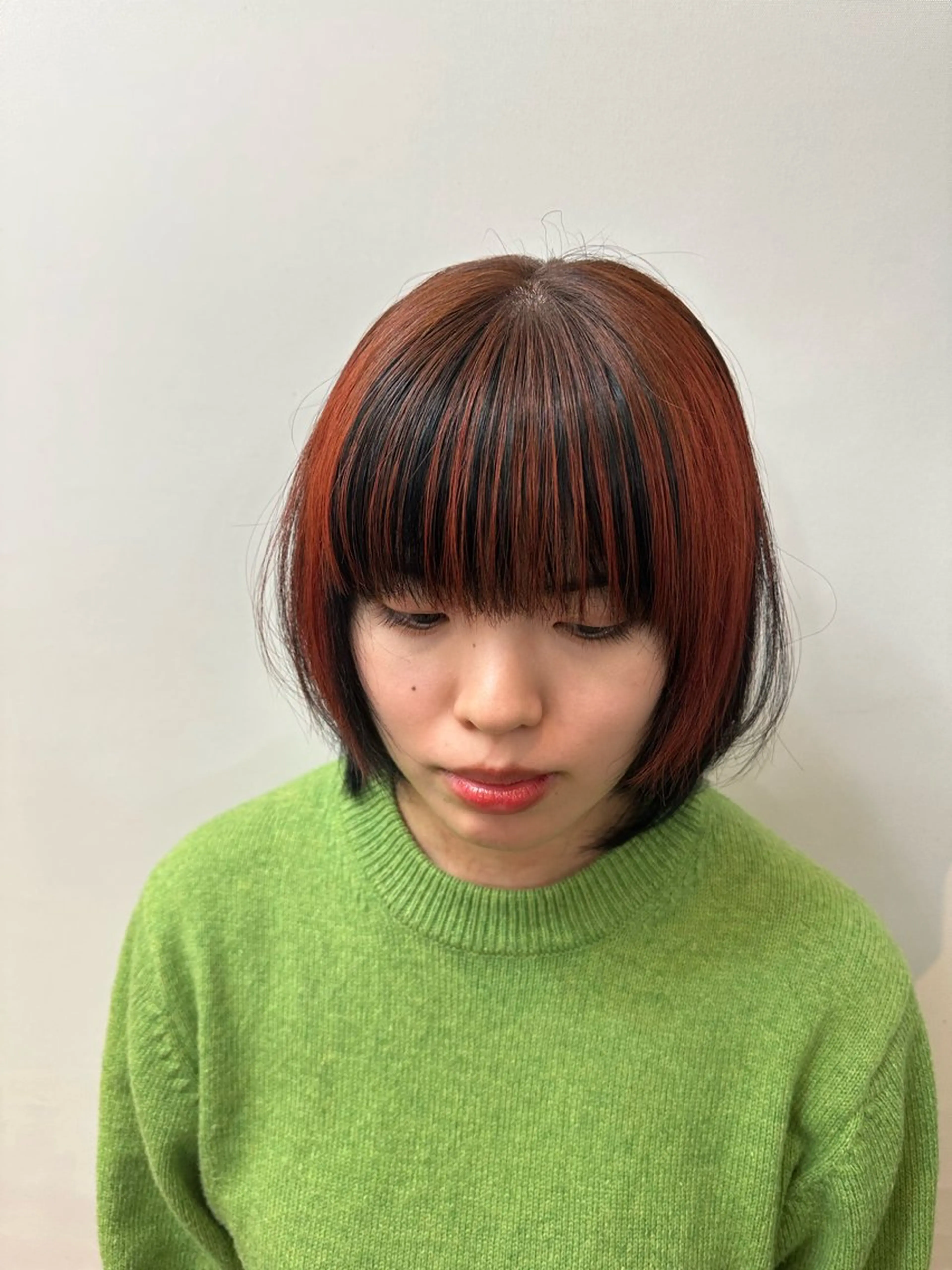 ミディアム カラー raguna🌿 足立雄穂のヘアスタイル