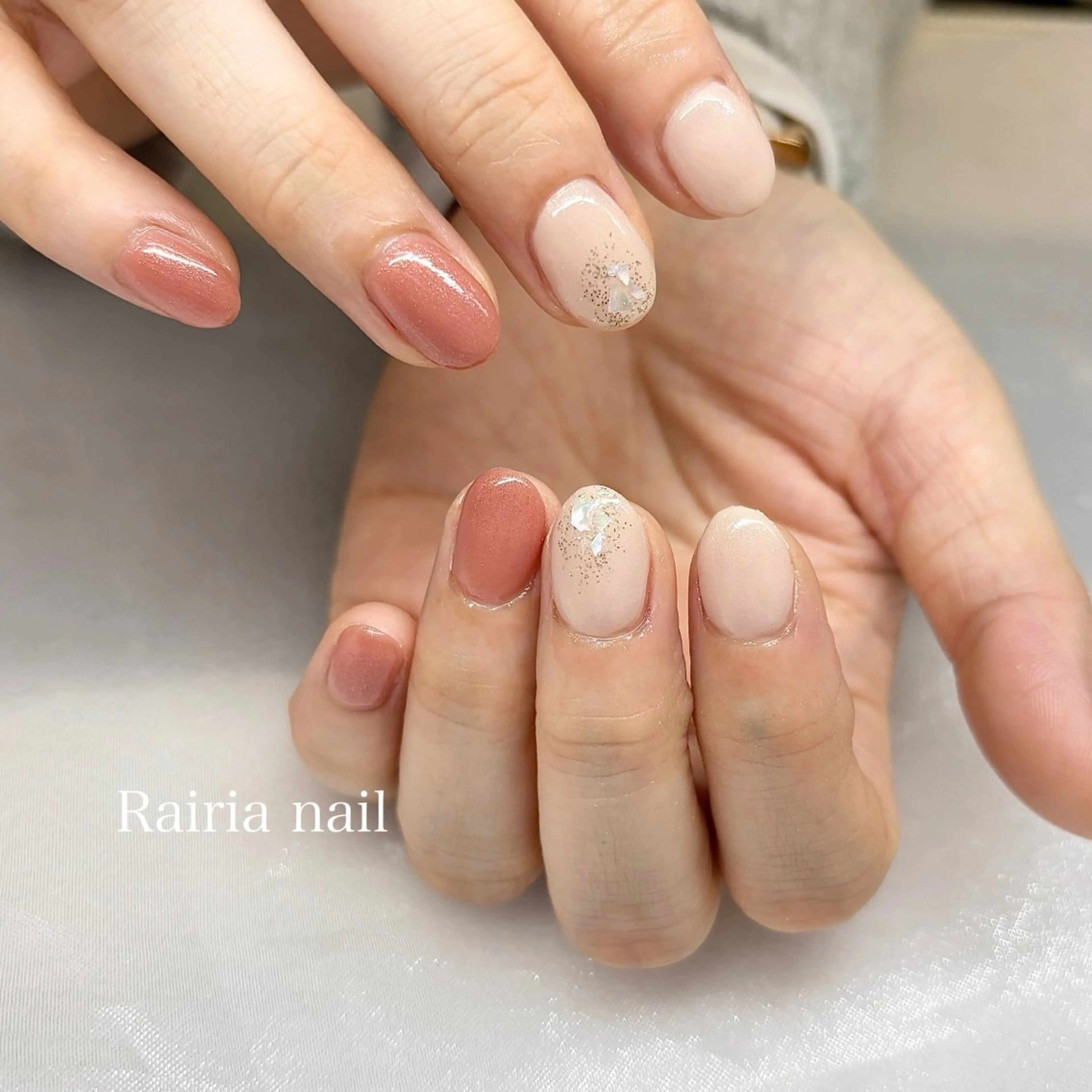 ネイル ハンドネイル Sato. Rairiaのネイルデザイン