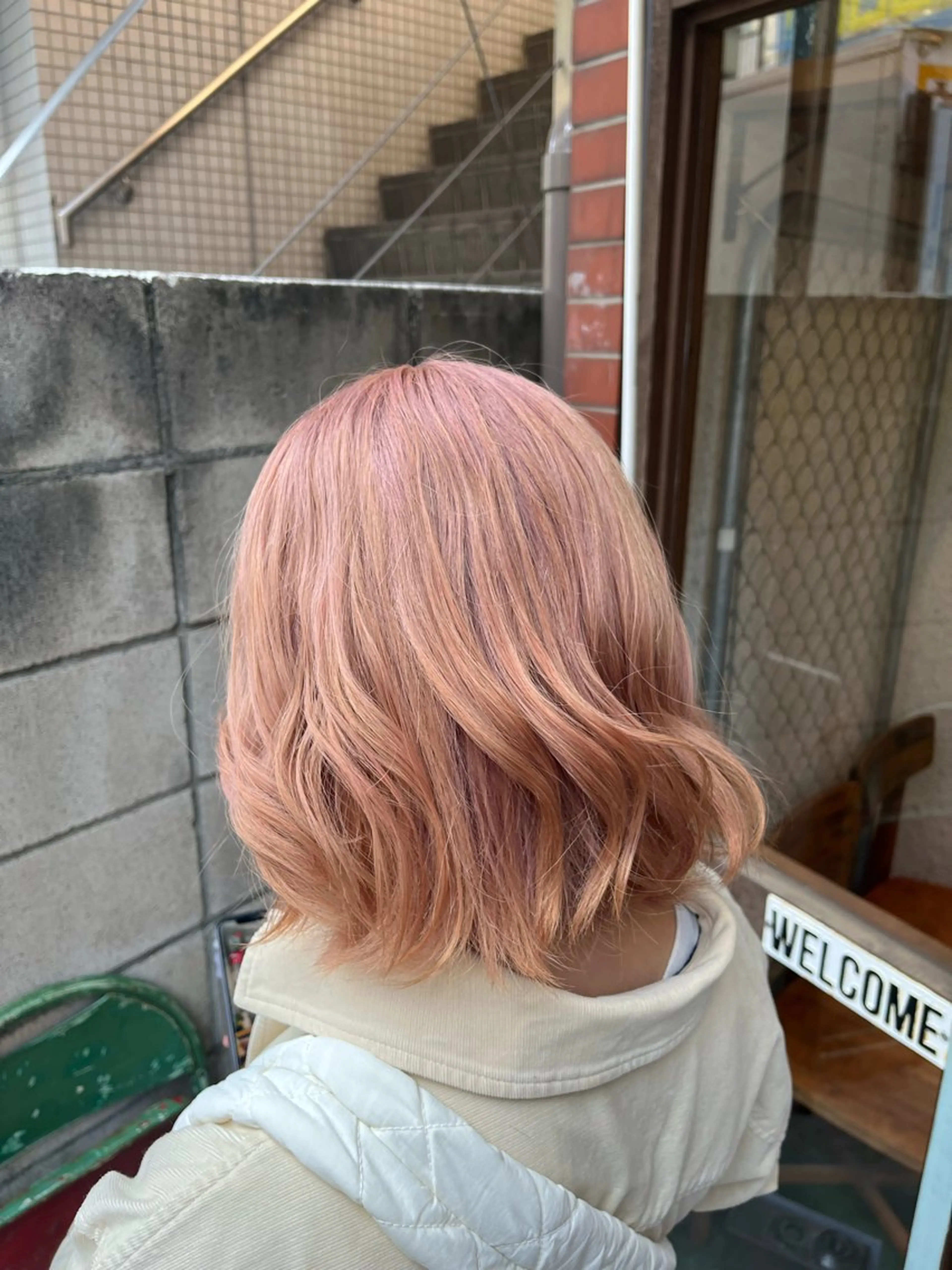 ショート カラー ヘアアレンジ ボブ×透明感カラー 特化・リクト💥のヘアスタイル