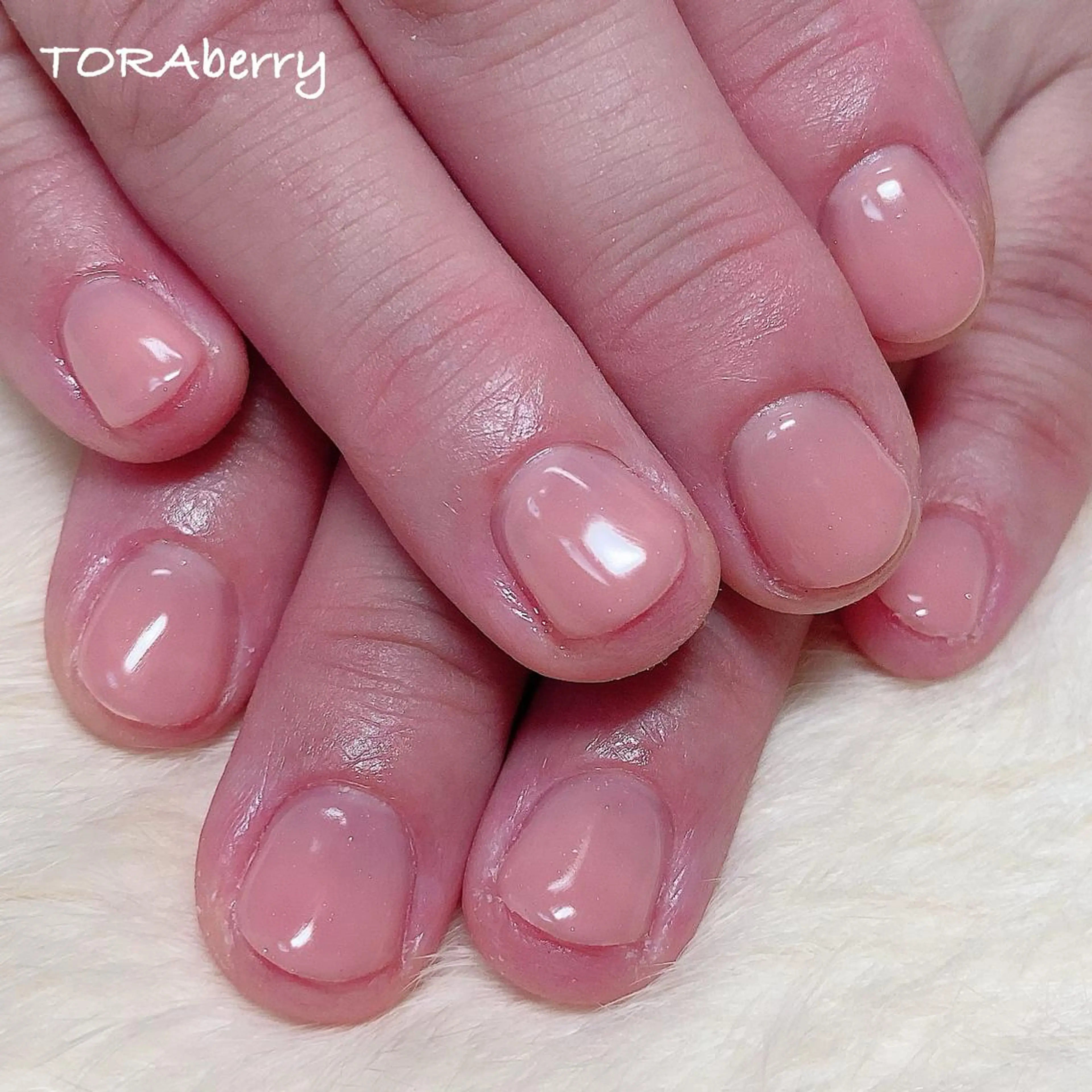 ネイル ワンカラーネイル ハンドネイル ネイリスト なつみのネイルデザイン