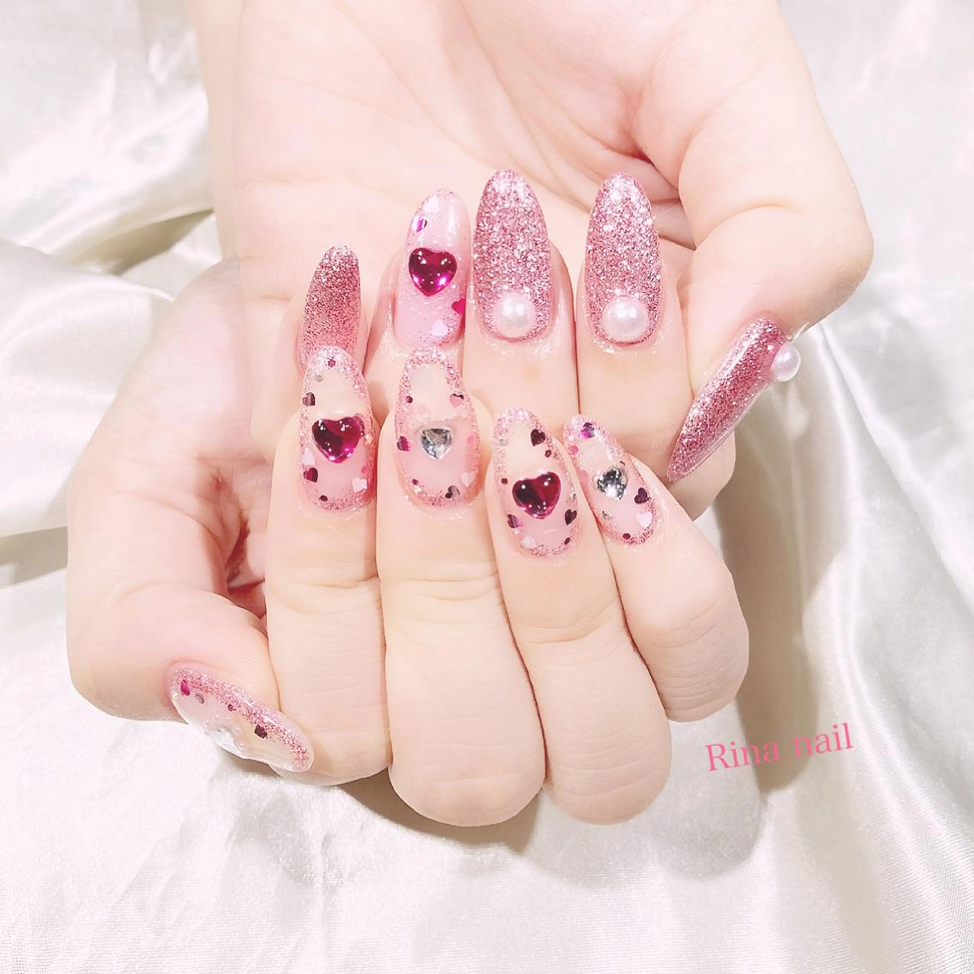 ネイル ハンドネイル フットネイル SugaryNail Rinaのネイルデザイン